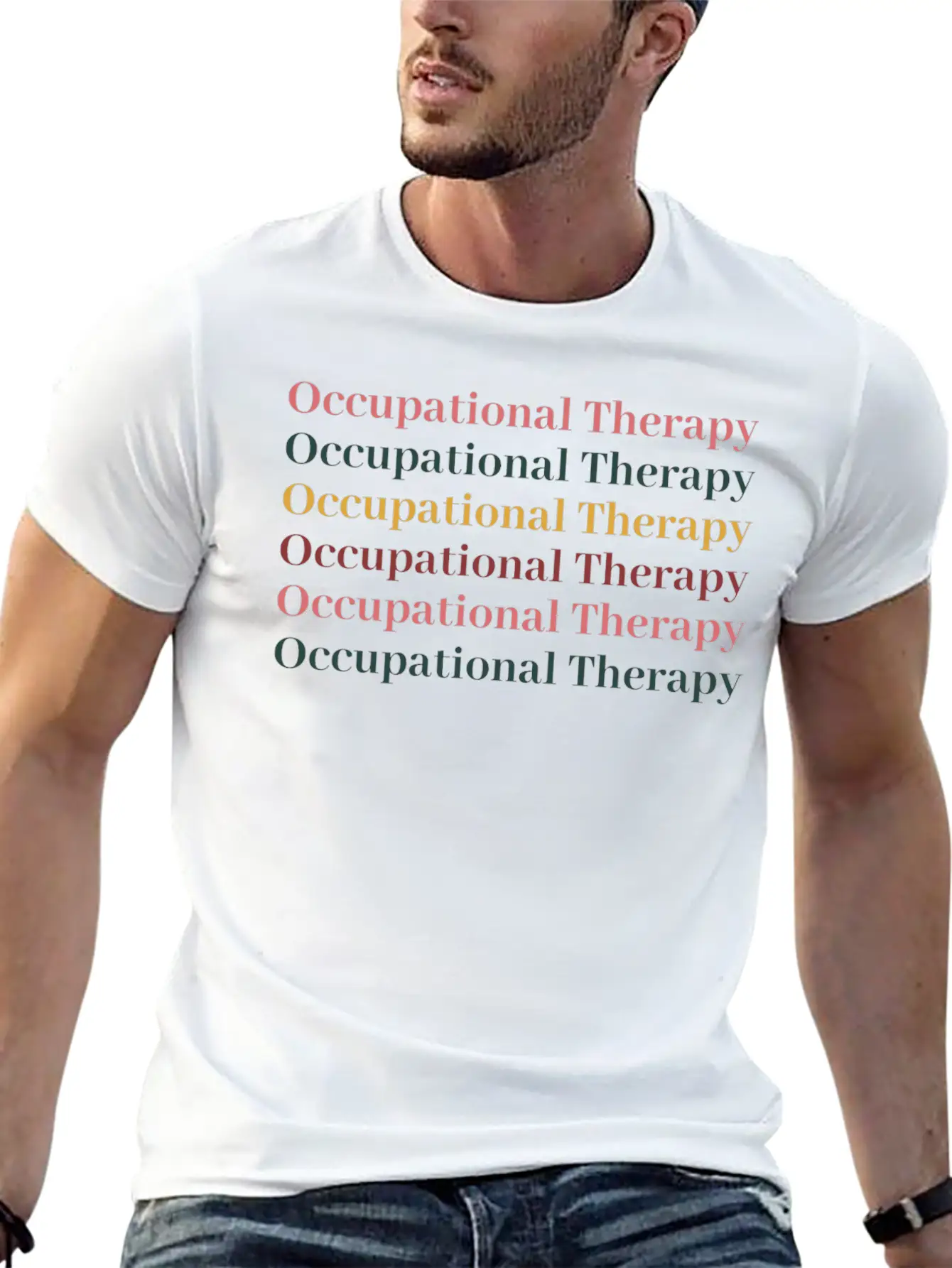 Occupational Therapy Unisex Casual T-Shirt – Clean Design For Daily Comfort