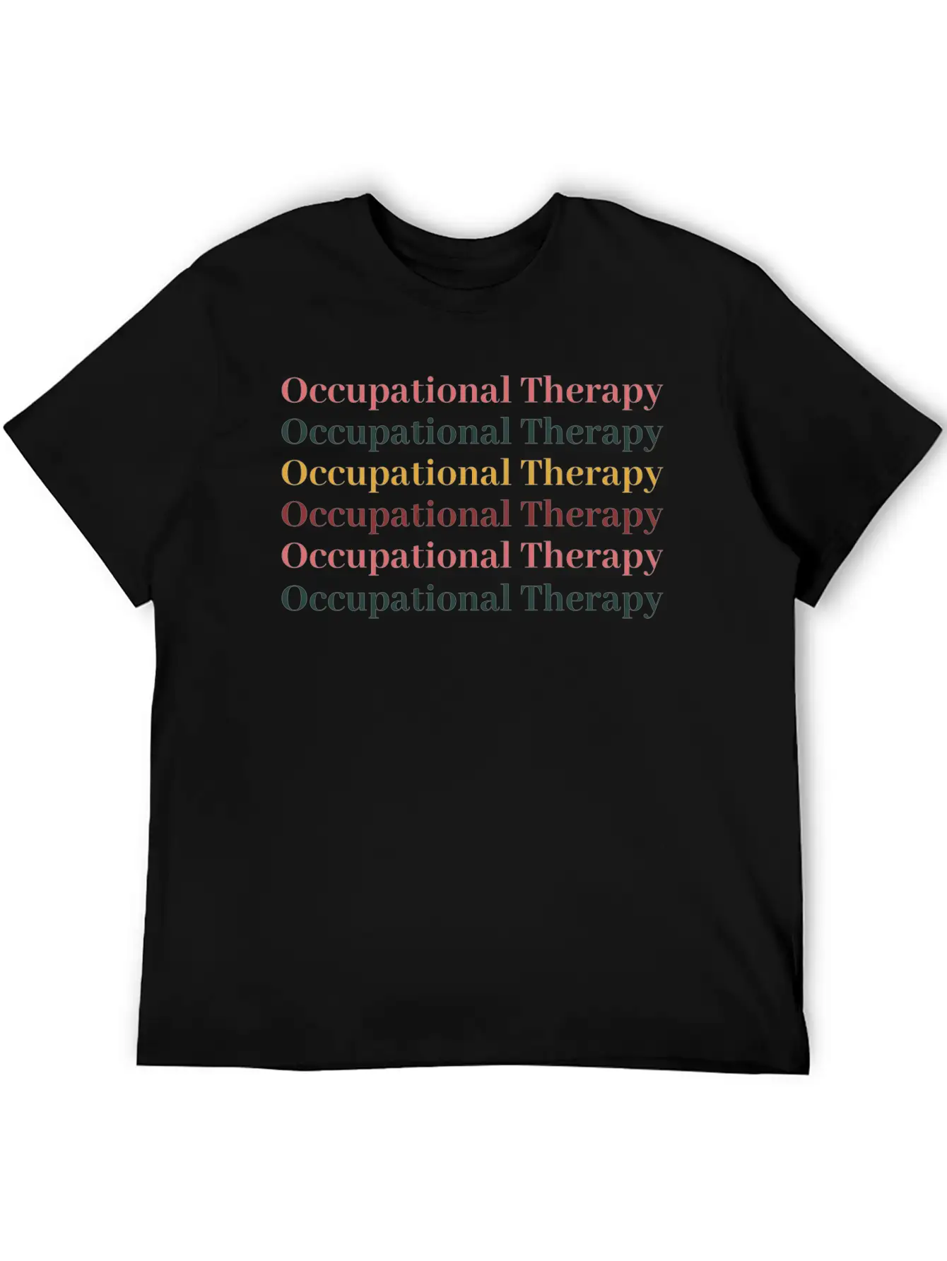 Occupational Therapy Unisex Casual T-Shirt – Clean Design For Daily Comfort