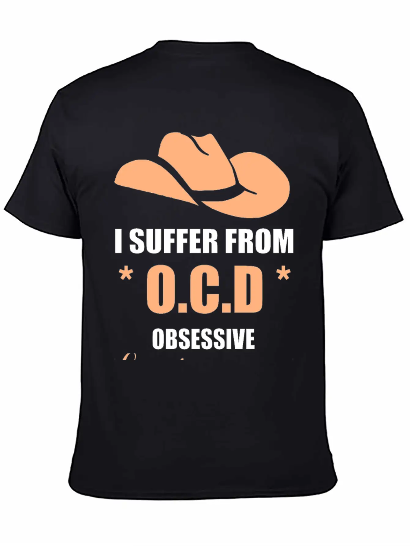 Ocd Country Hat Soft Cotton Short Sleeve Tee – Unisex Wardrobe Staple