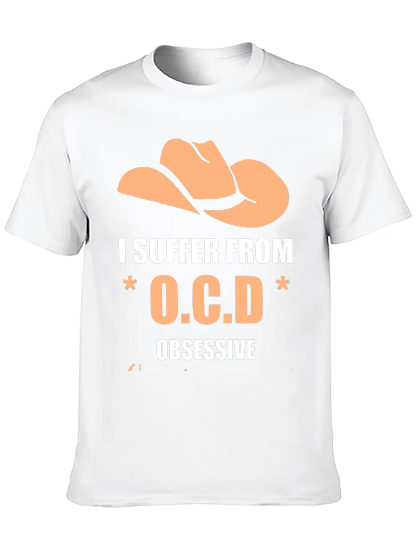 Ocd Country Hat Soft Cotton Short Sleeve Tee – Unisex Wardrobe Staple