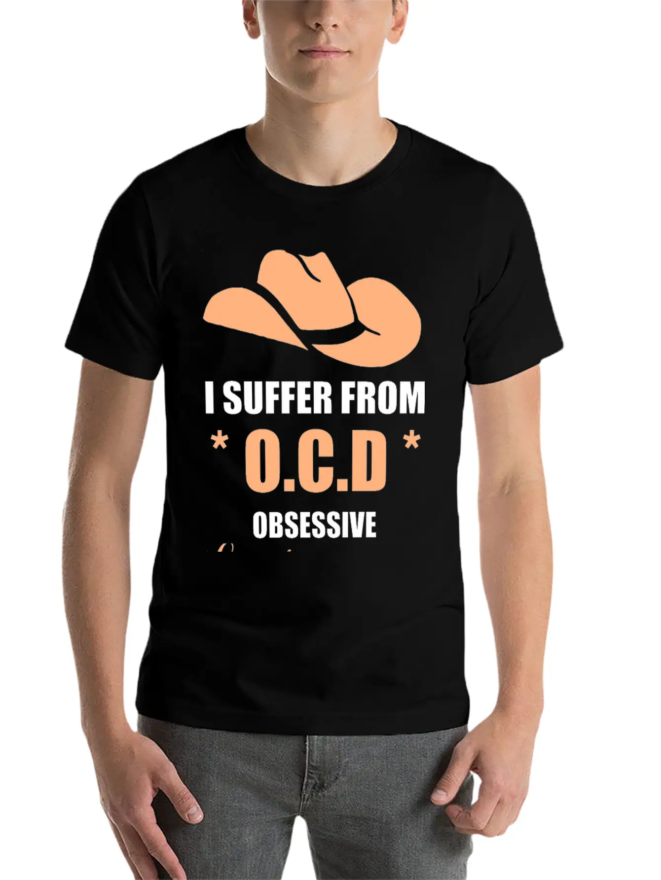 Ocd Country Hat Soft Cotton Short Sleeve Tee – Unisex Wardrobe Staple