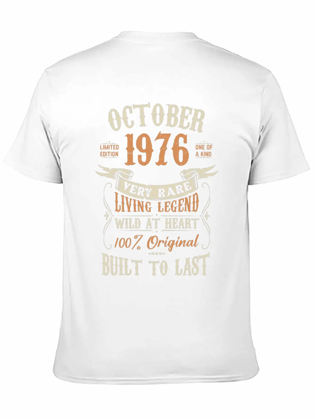 October 1976 Birthday Surprise Soft Cotton Short Sleeve Tee – Unisex Wardrobe Staple