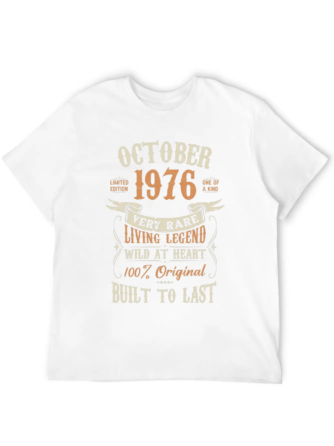 October 1976 Birthday Surprise Soft Cotton Short Sleeve Tee – Unisex Wardrobe Staple