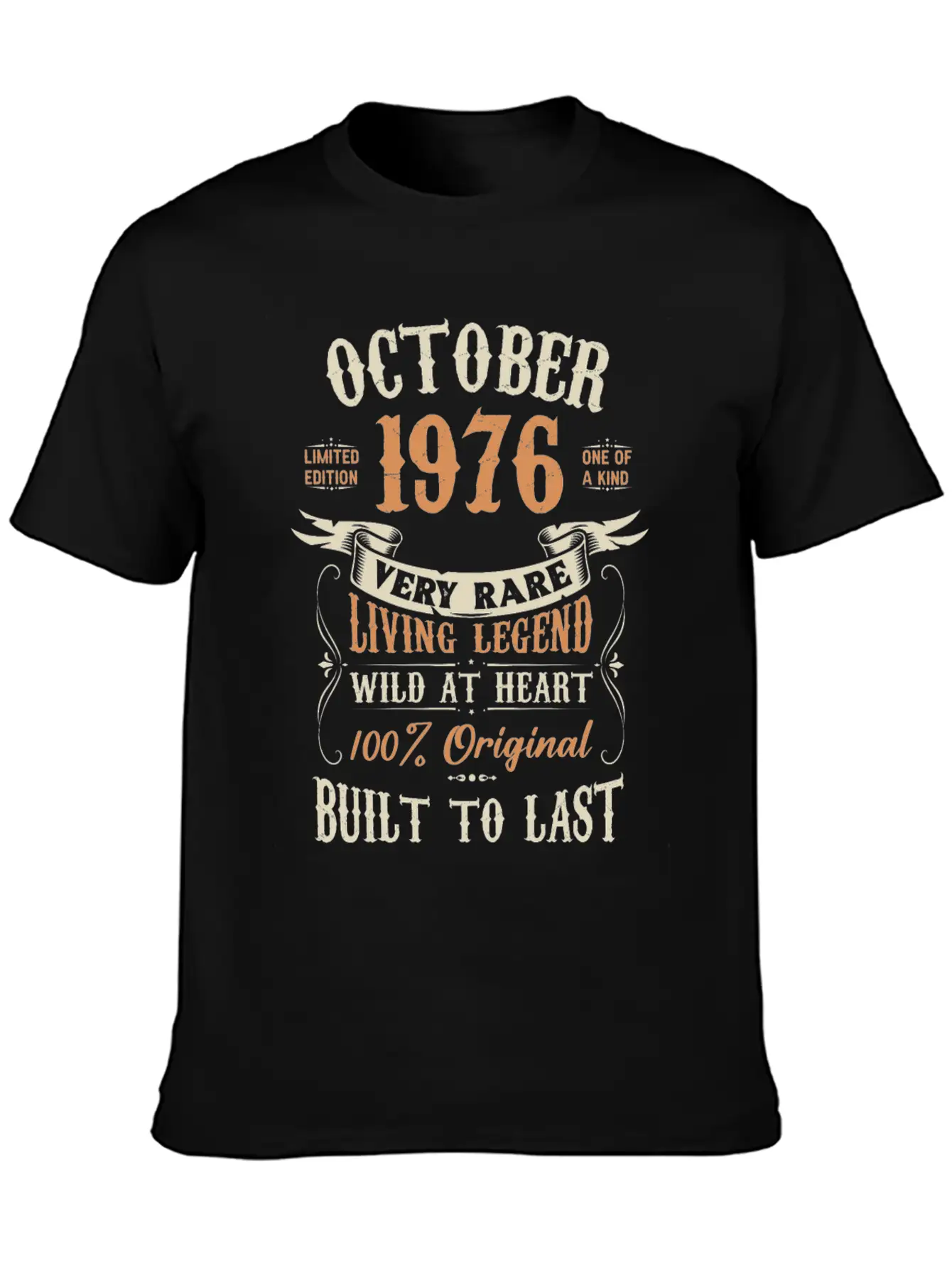 October 1976 Birthday Surprise Soft Cotton Short Sleeve Tee – Unisex Wardrobe Staple