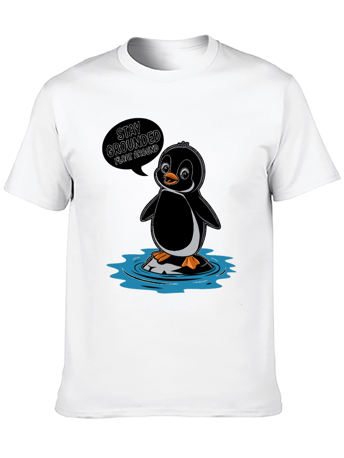 Stay Grounded Penguin T-Shirt