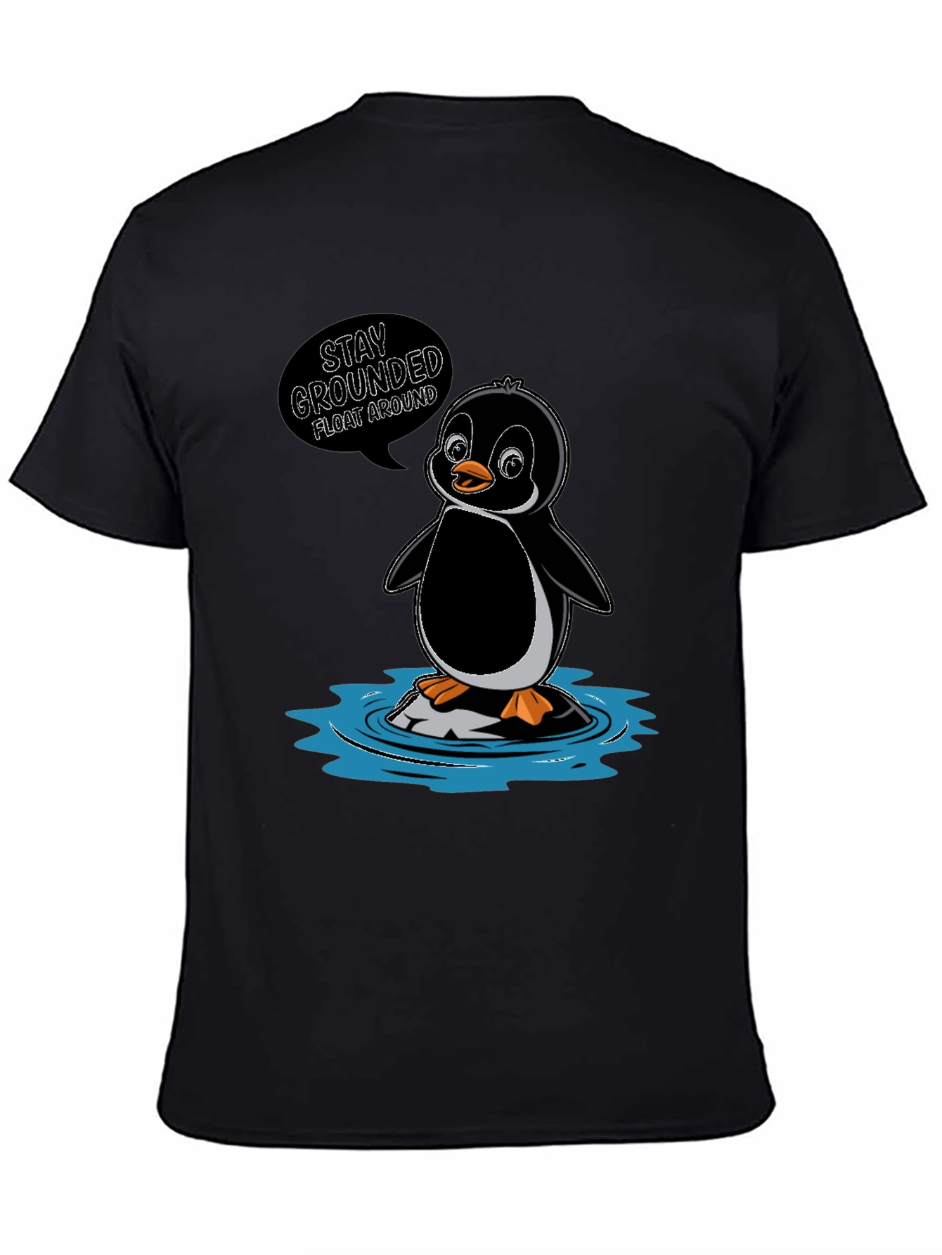 Stay Grounded Penguin T-Shirt