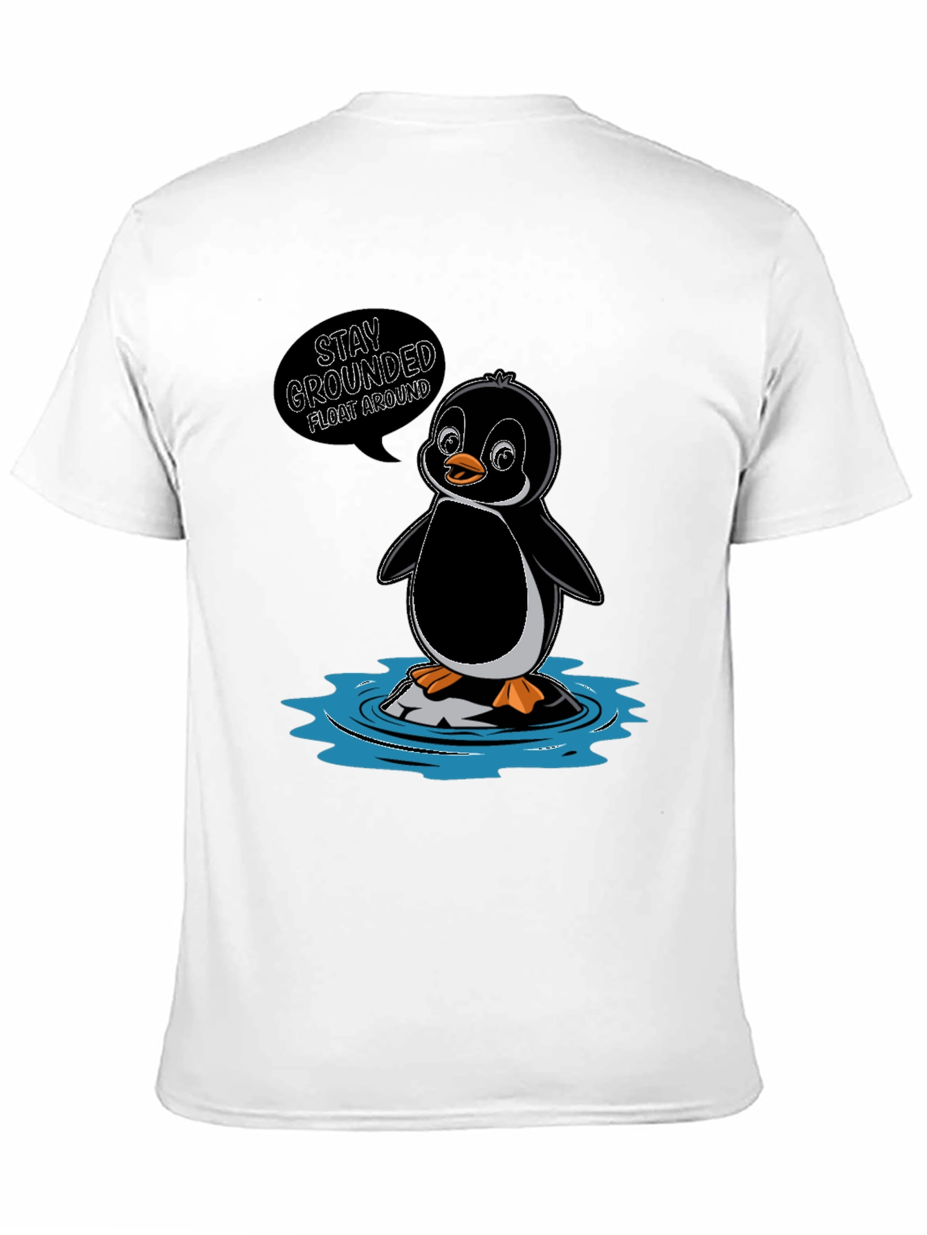 Stay Grounded Penguin T-Shirt
