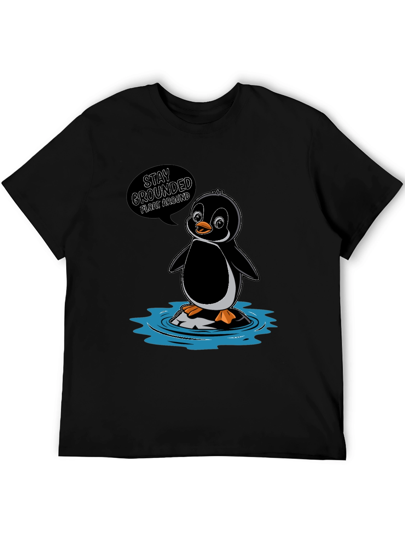 Stay Grounded Penguin T-Shirt