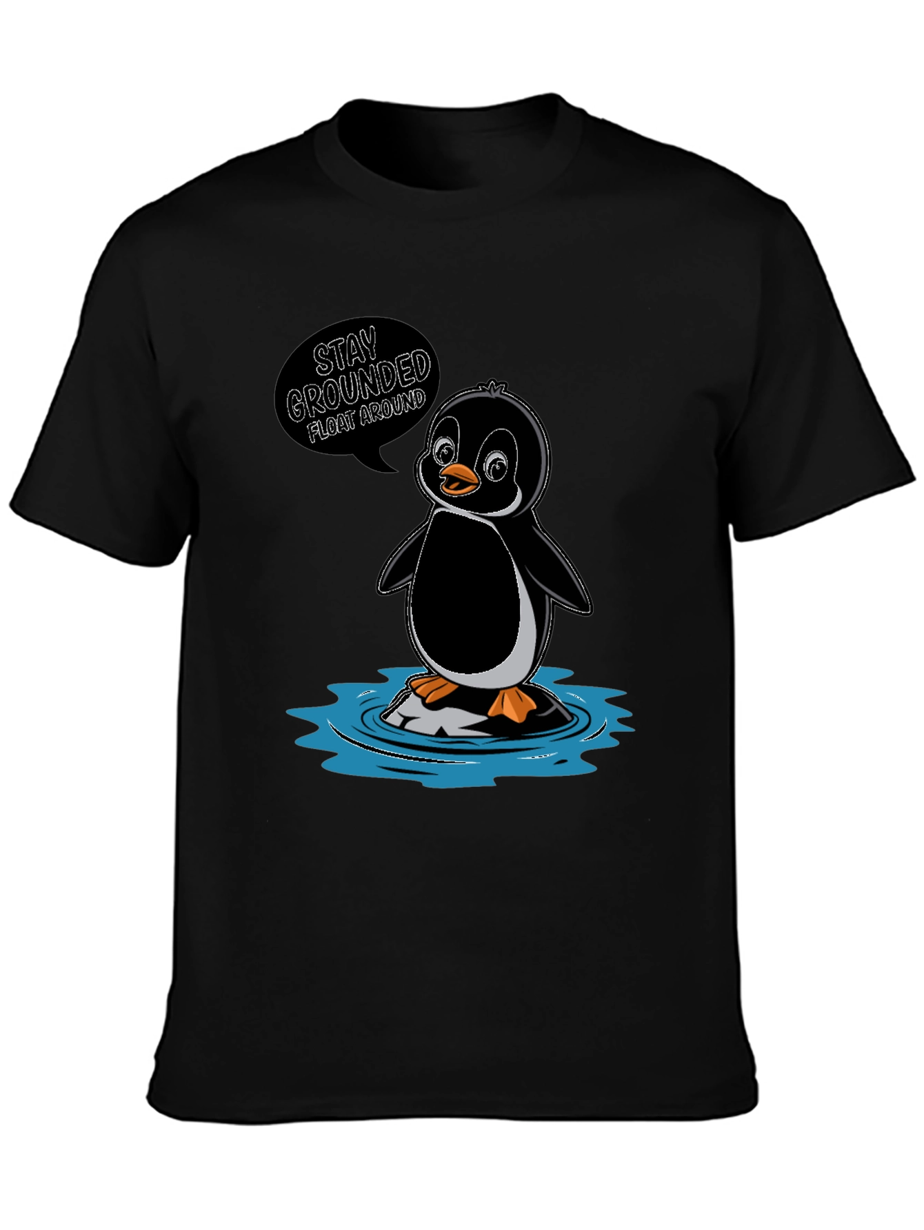 Stay Grounded Penguin T-Shirt
