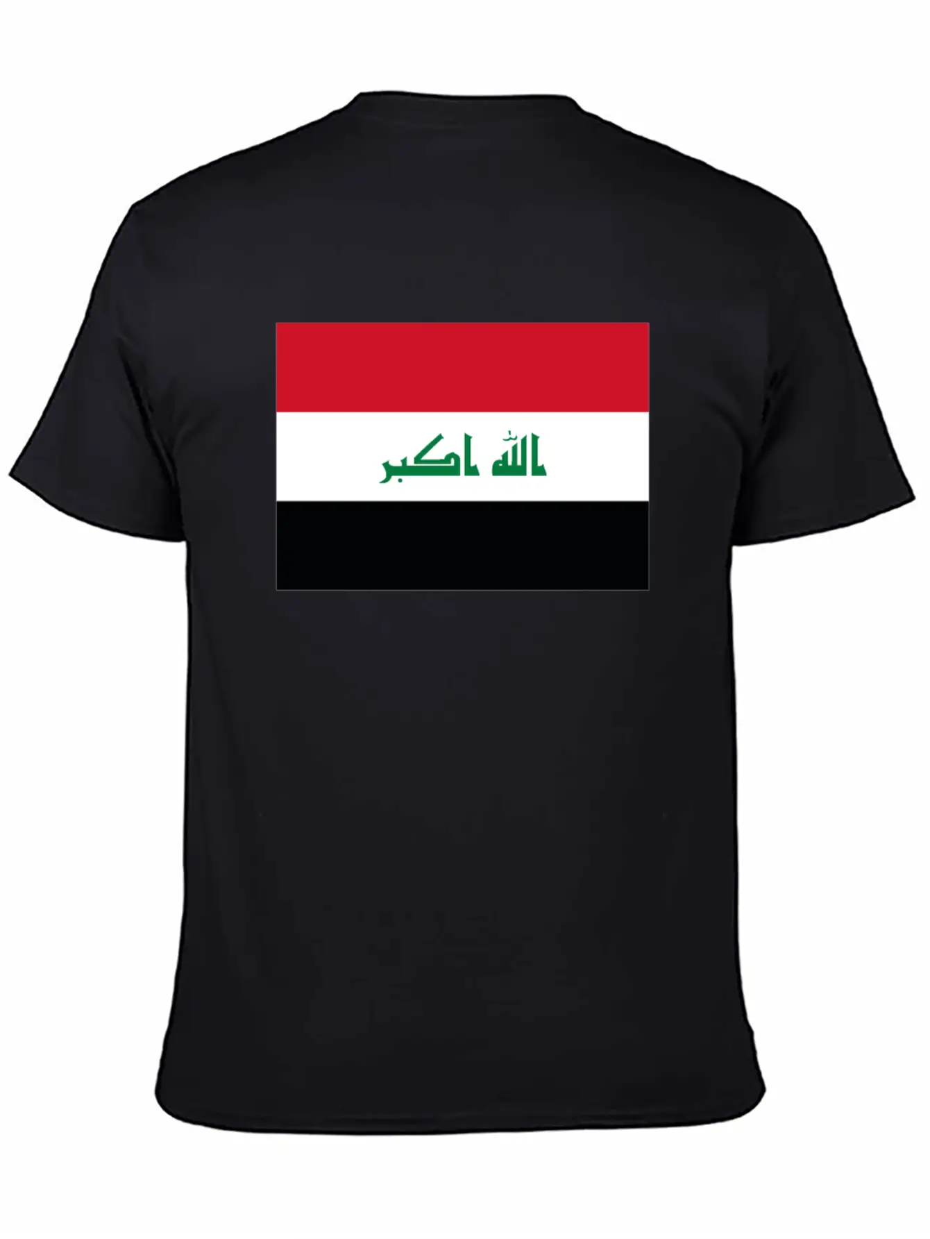 Official Iraq Flag Iraqi Country Pride Lightweight Cotton T-Shirt – Daily Comfort Graphic Shirt