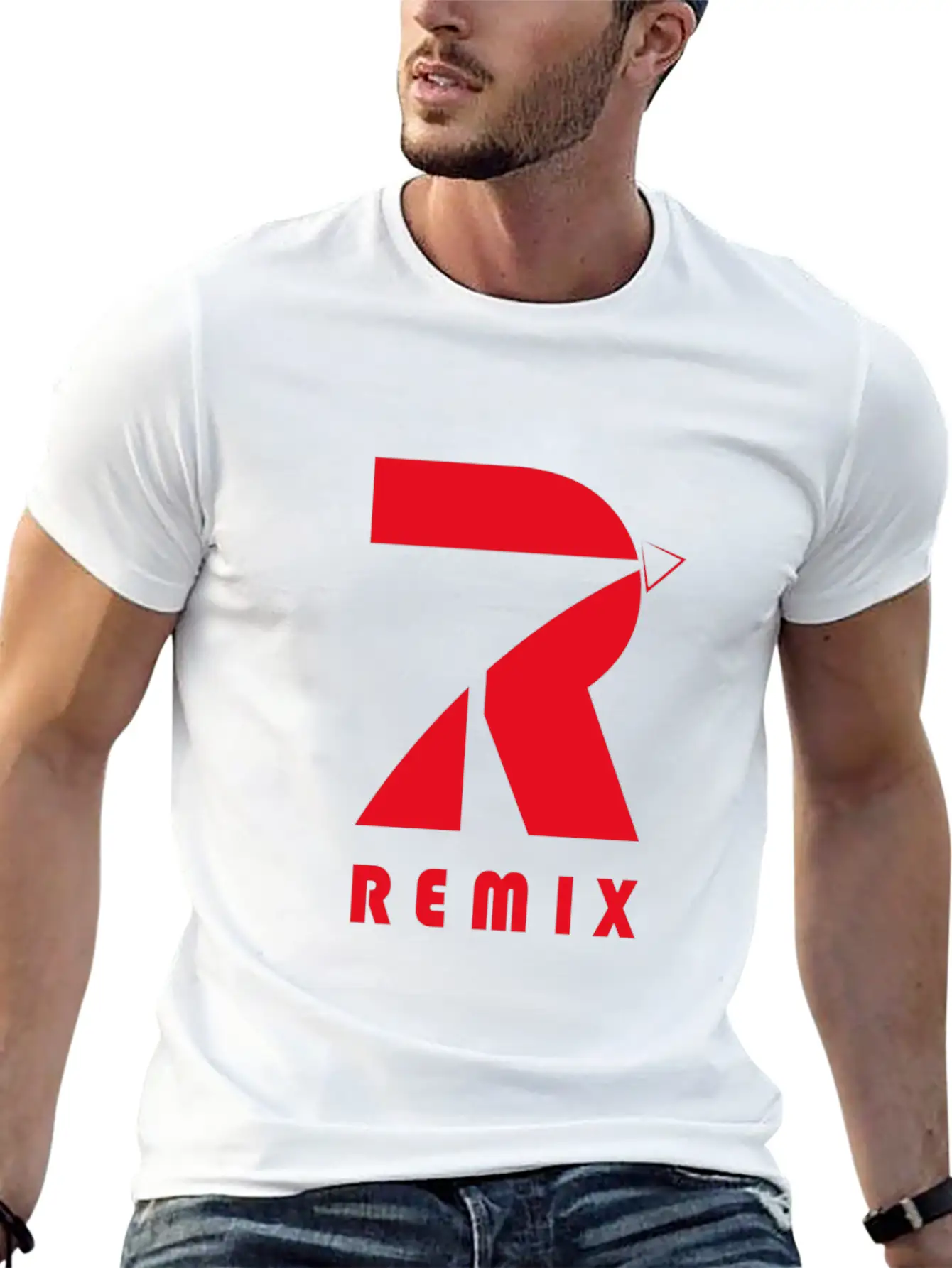 Official Logo Remix´s Clothing Essential Cotton Tee For Daily Outfits – Unisex Style
