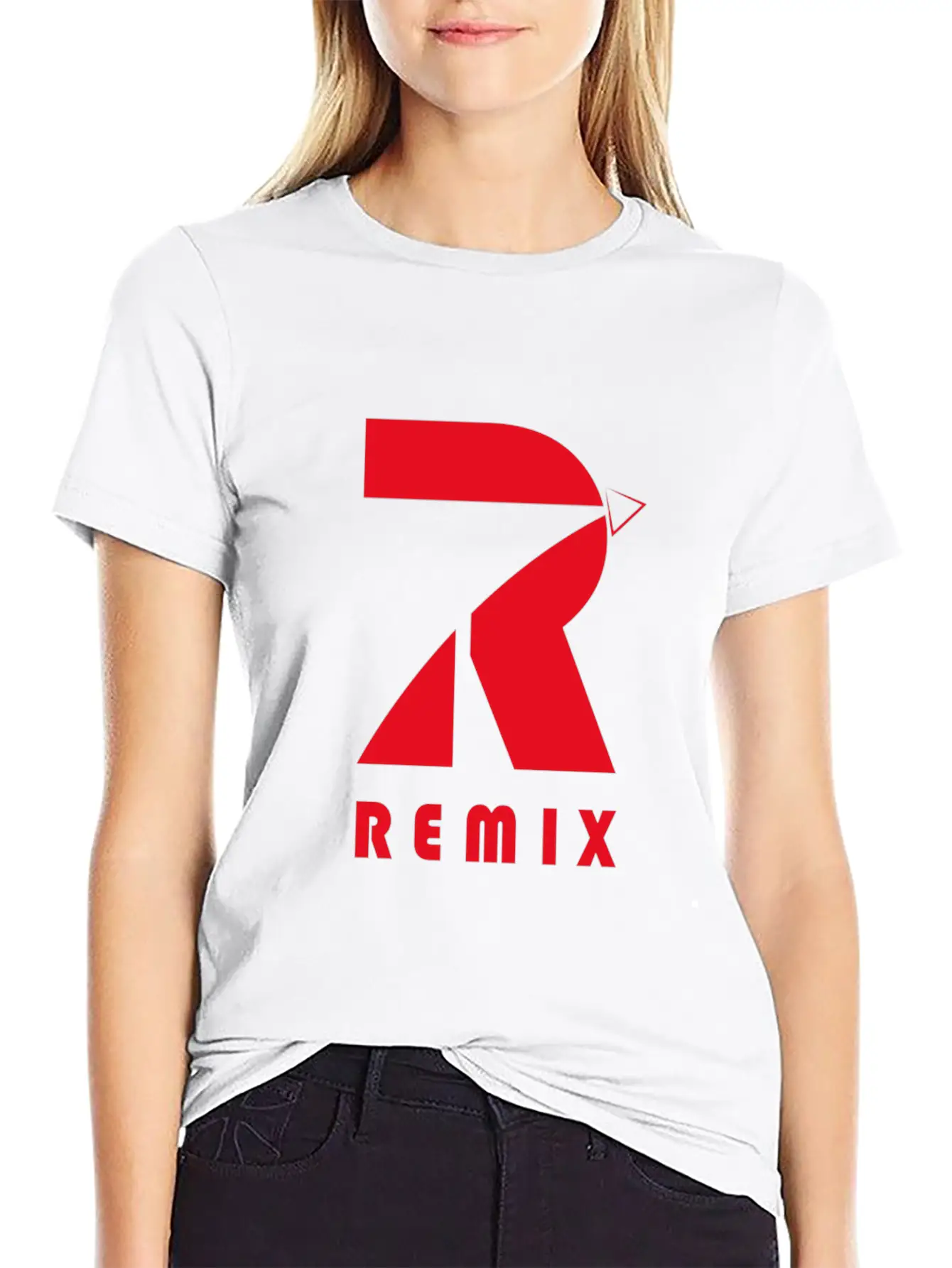 Official Logo Remix´s Clothing Essential Cotton Tee For Daily Outfits – Unisex Style