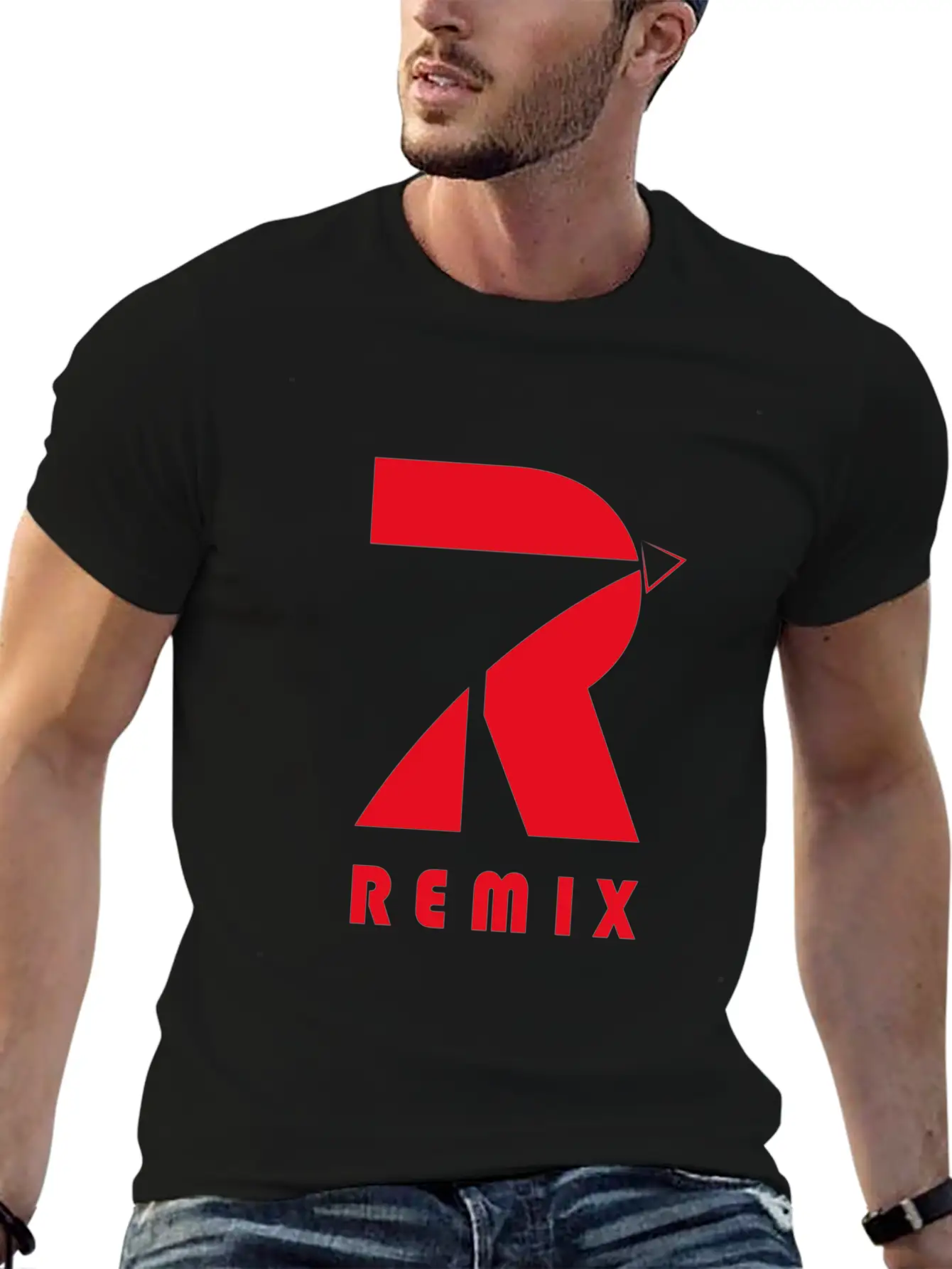 Official Logo Remix´s Clothing Essential Cotton Tee For Daily Outfits – Unisex Style