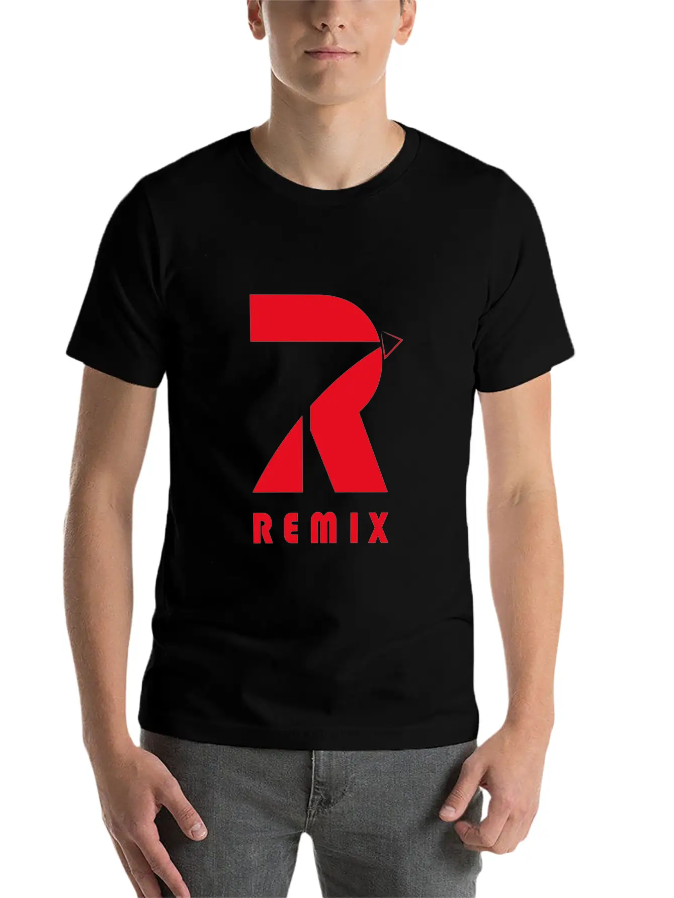 Official Logo Remix´s Clothing Essential Cotton Tee For Daily Outfits – Unisex Style