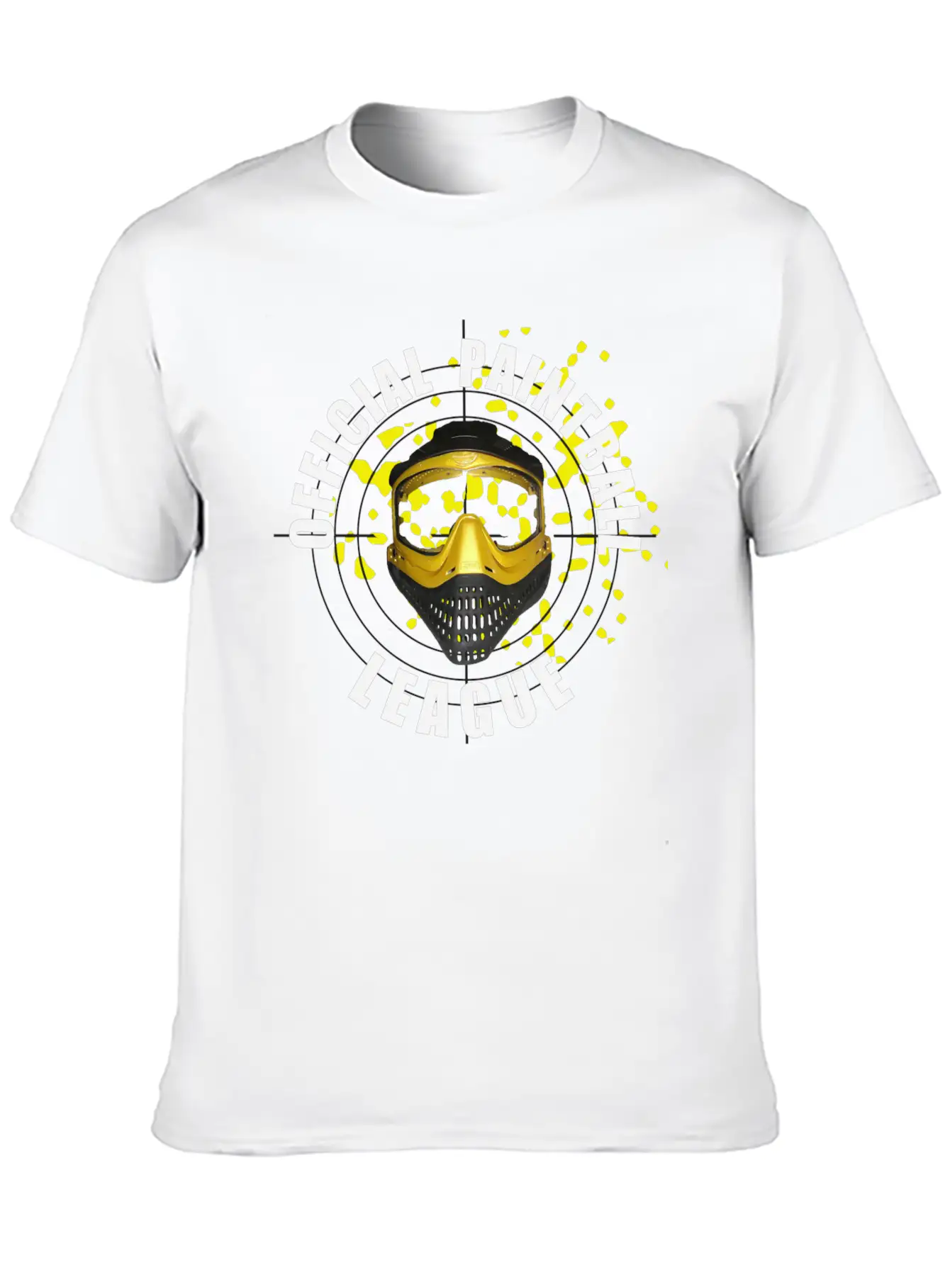 Official Paintball League Comfortable Minimalist Graphic Tee – Summer Style Essential