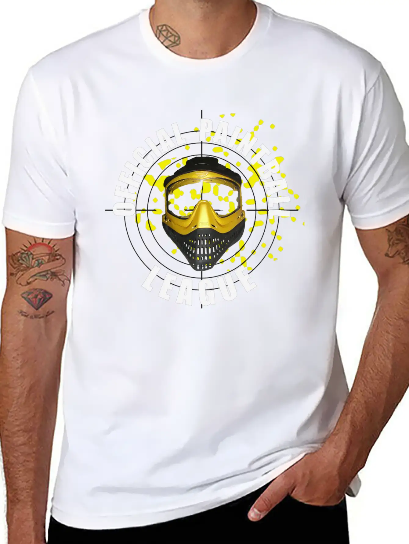 Official Paintball League Comfortable Minimalist Graphic Tee – Summer Style Essential
