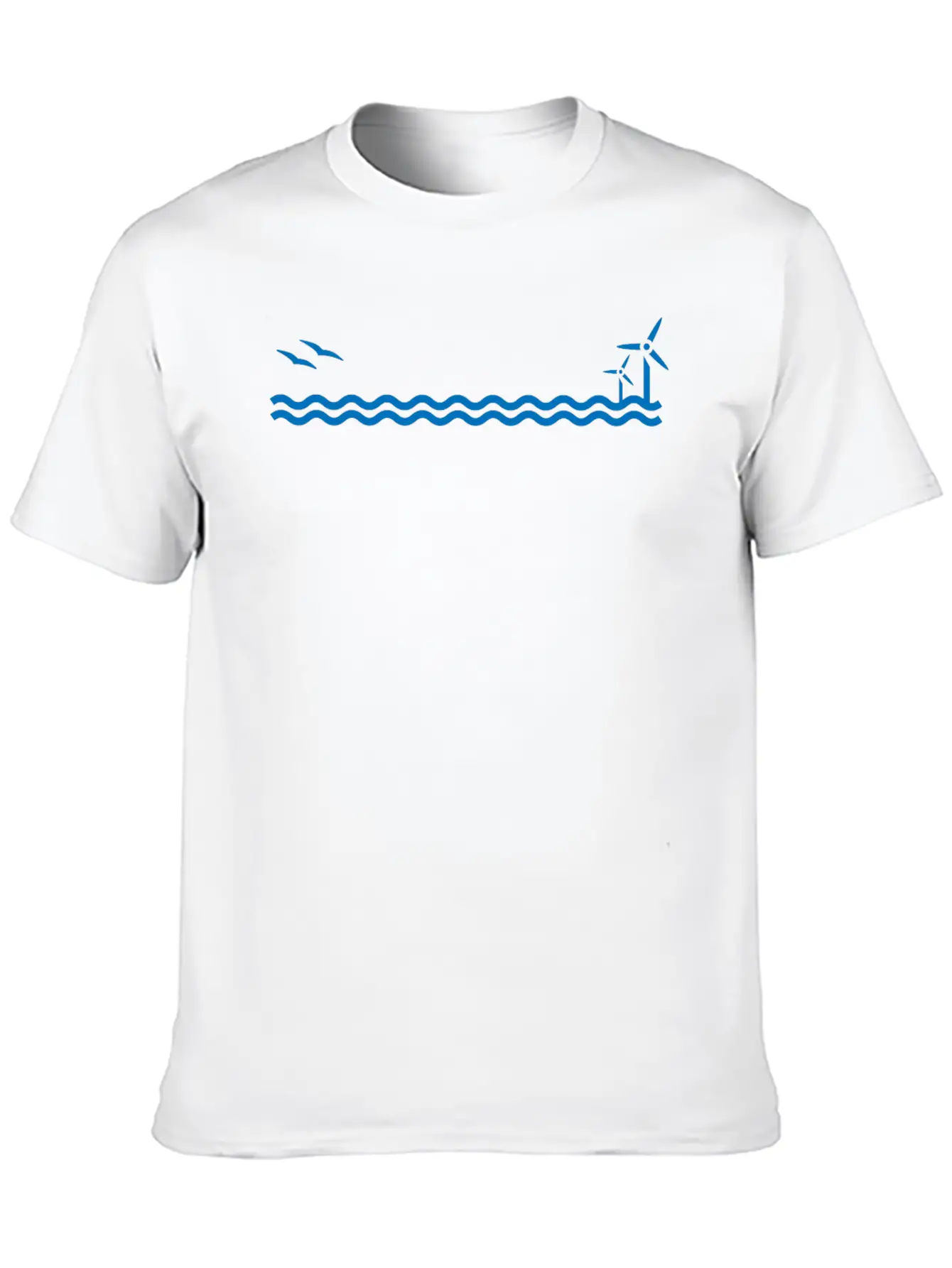 Offshore Wind Lightweight Cotton T-Shirt – Daily Comfort Graphic Shirt