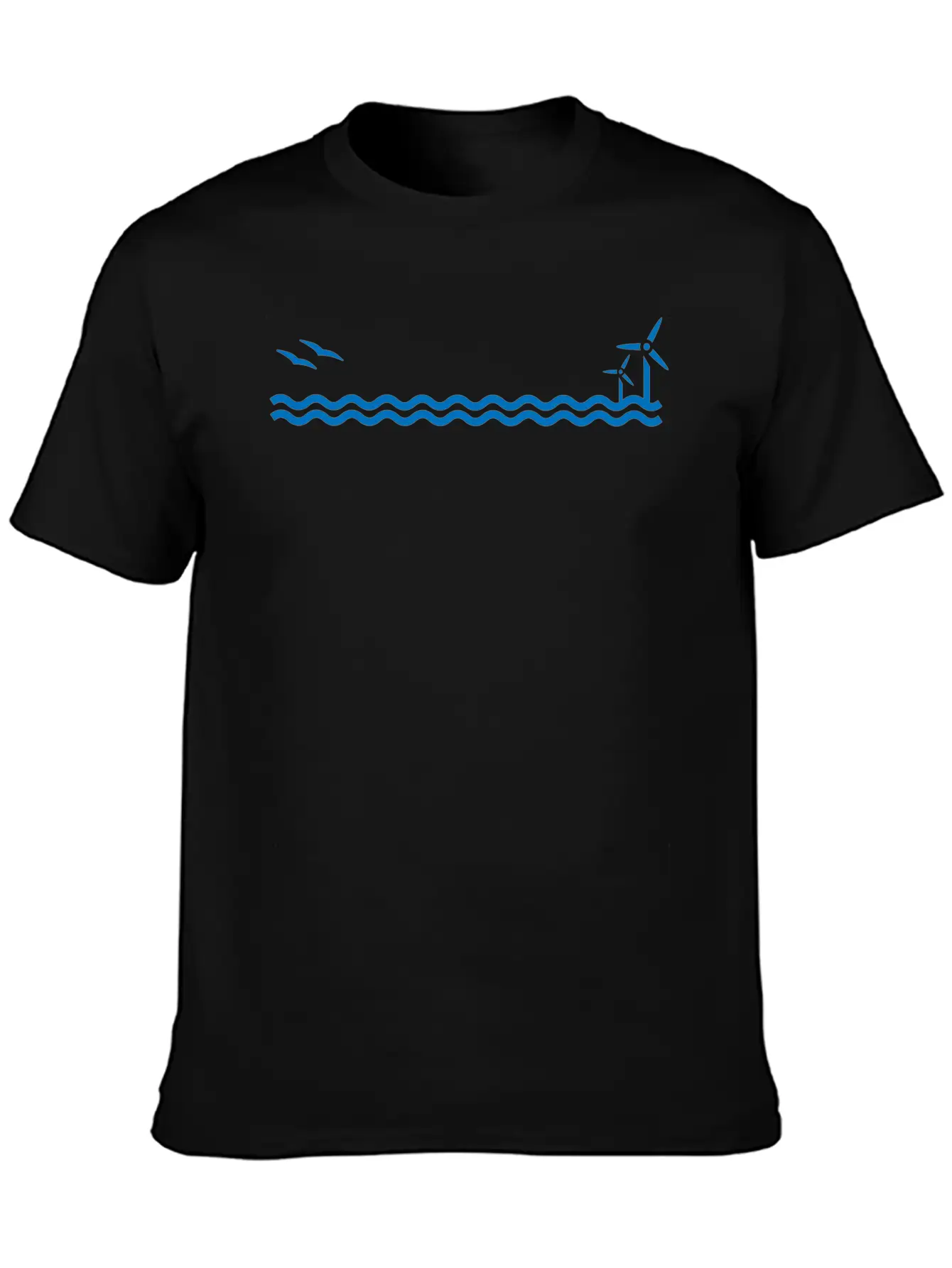 Offshore Wind Lightweight Cotton T-Shirt – Daily Comfort Graphic Shirt