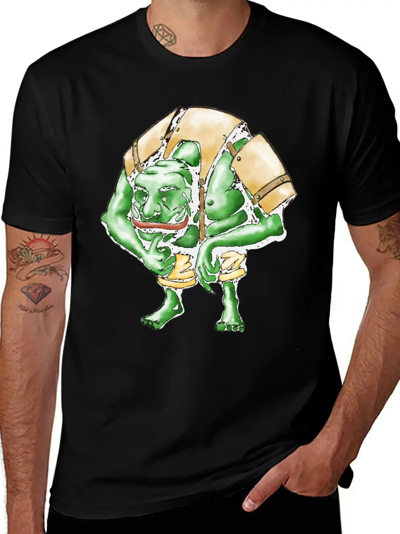 Ogre Essential Cotton Tee For Daily Outfits – Unisex Style