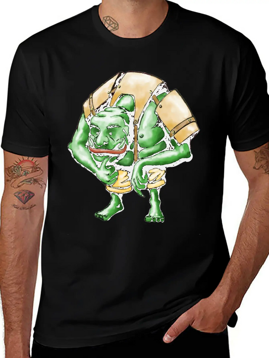 Ogre Essential Cotton Tee For Daily Outfits – Unisex Style