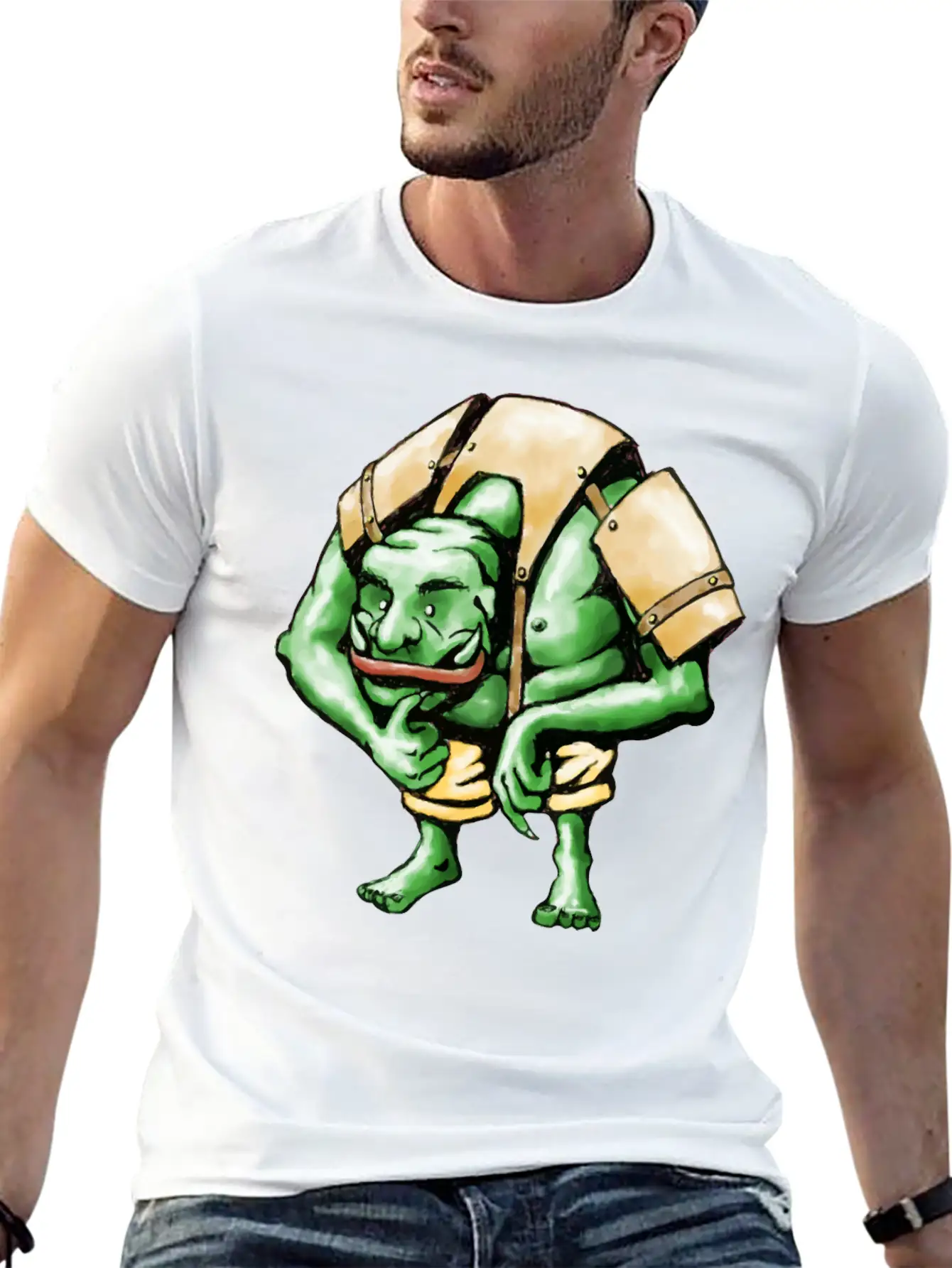 Ogre Essential Cotton Tee For Daily Outfits – Unisex Style