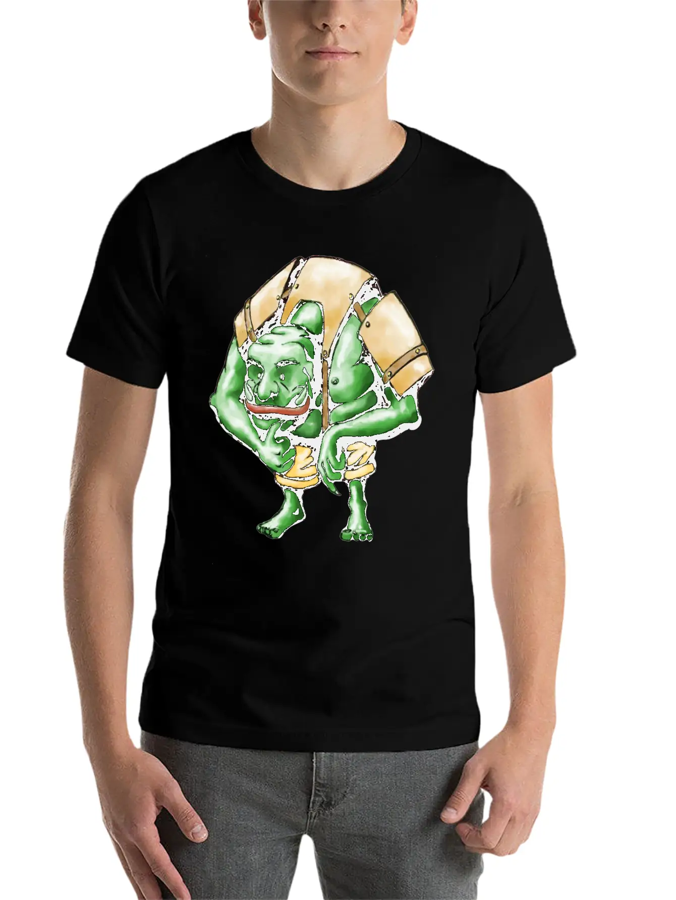Ogre Essential Cotton Tee For Daily Outfits – Unisex Style
