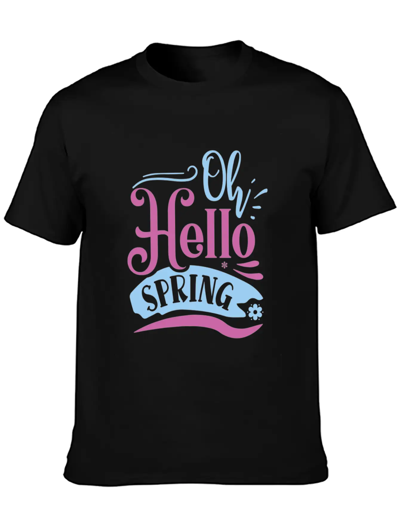 Oh Hello Spring 01 Modern Fit Casual T-Shirt – Clean And Versatile Design