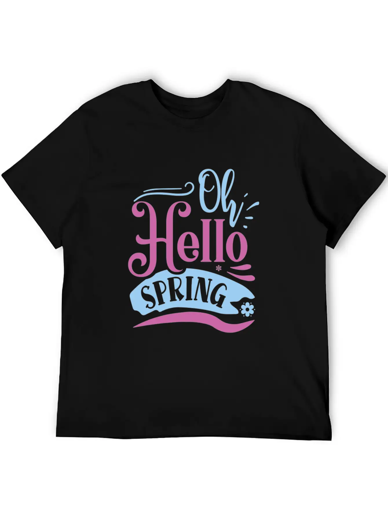Oh Hello Spring 01 Modern Fit Casual T-Shirt – Clean And Versatile Design