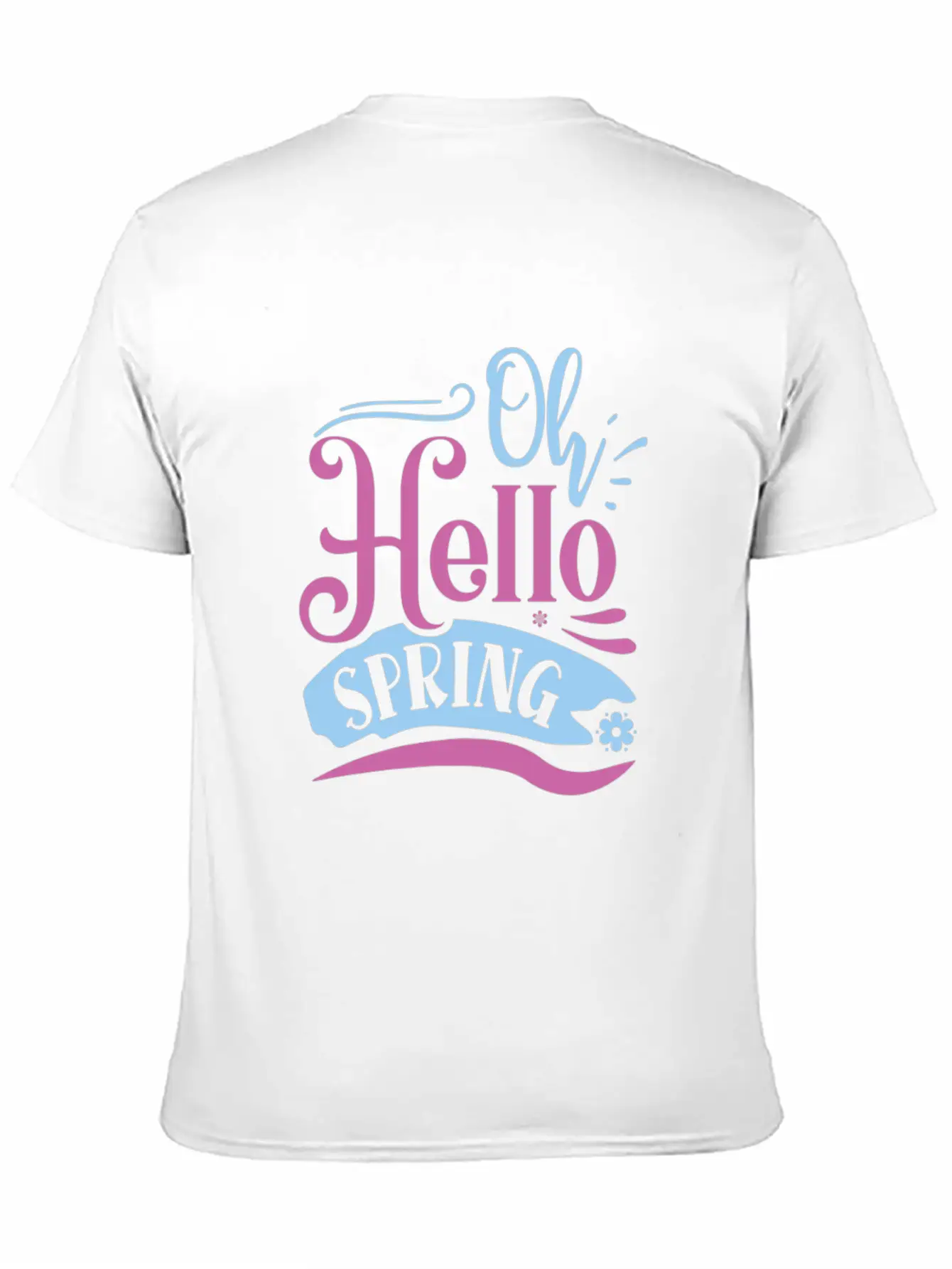 Oh Hello Spring 01 Modern Fit Casual T-Shirt – Clean And Versatile Design