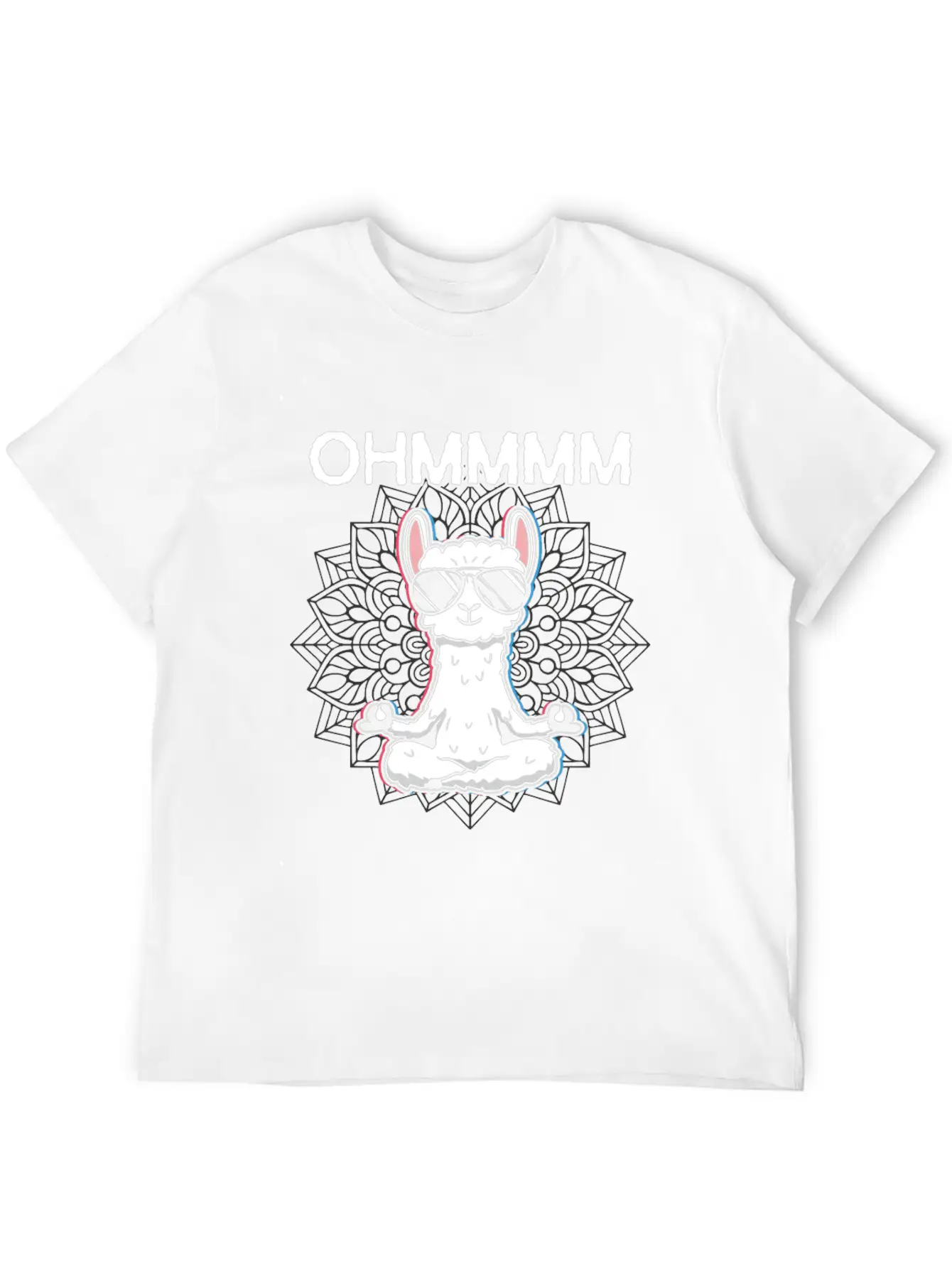 Ohmmm Meditation Lama Yoga Unisex Casual T-Shirt ��� Clean Design For Daily Comfort