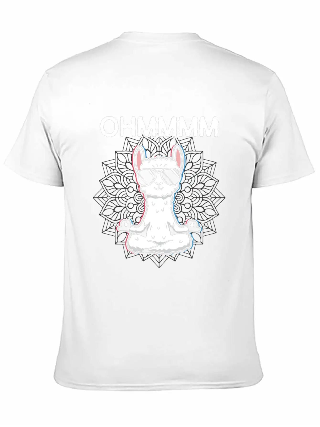 Ohmmm Meditation Lama Yoga Unisex Casual T-Shirt ��� Clean Design For Daily Comfort