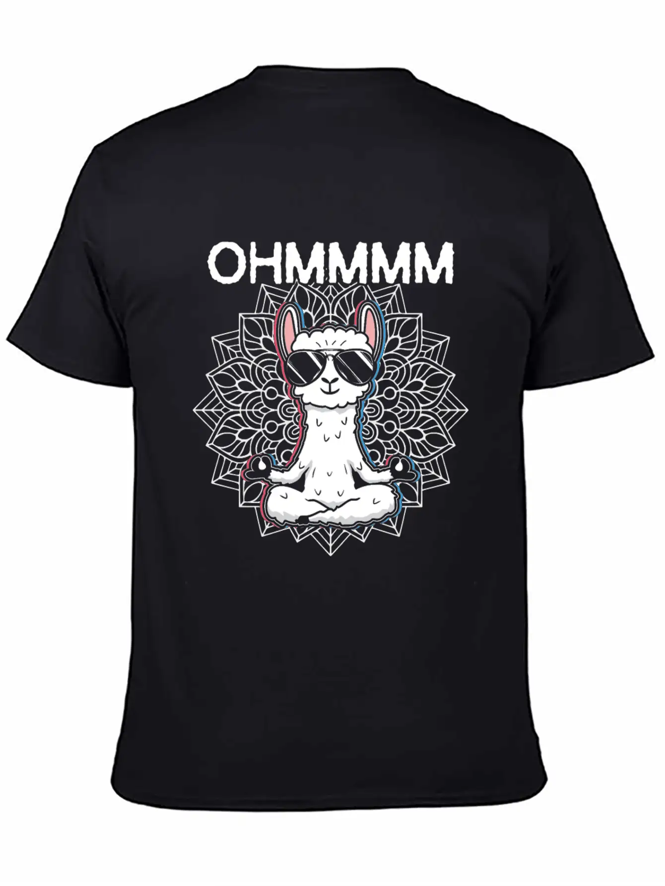 Ohmmm Meditation Lama Yoga Unisex Casual T-Shirt ��� Clean Design For Daily Comfort