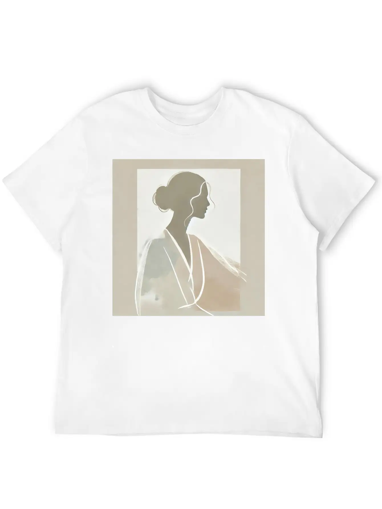 Oil Paint Modern Fit Casual T-Shirt – Clean And Versatile Design