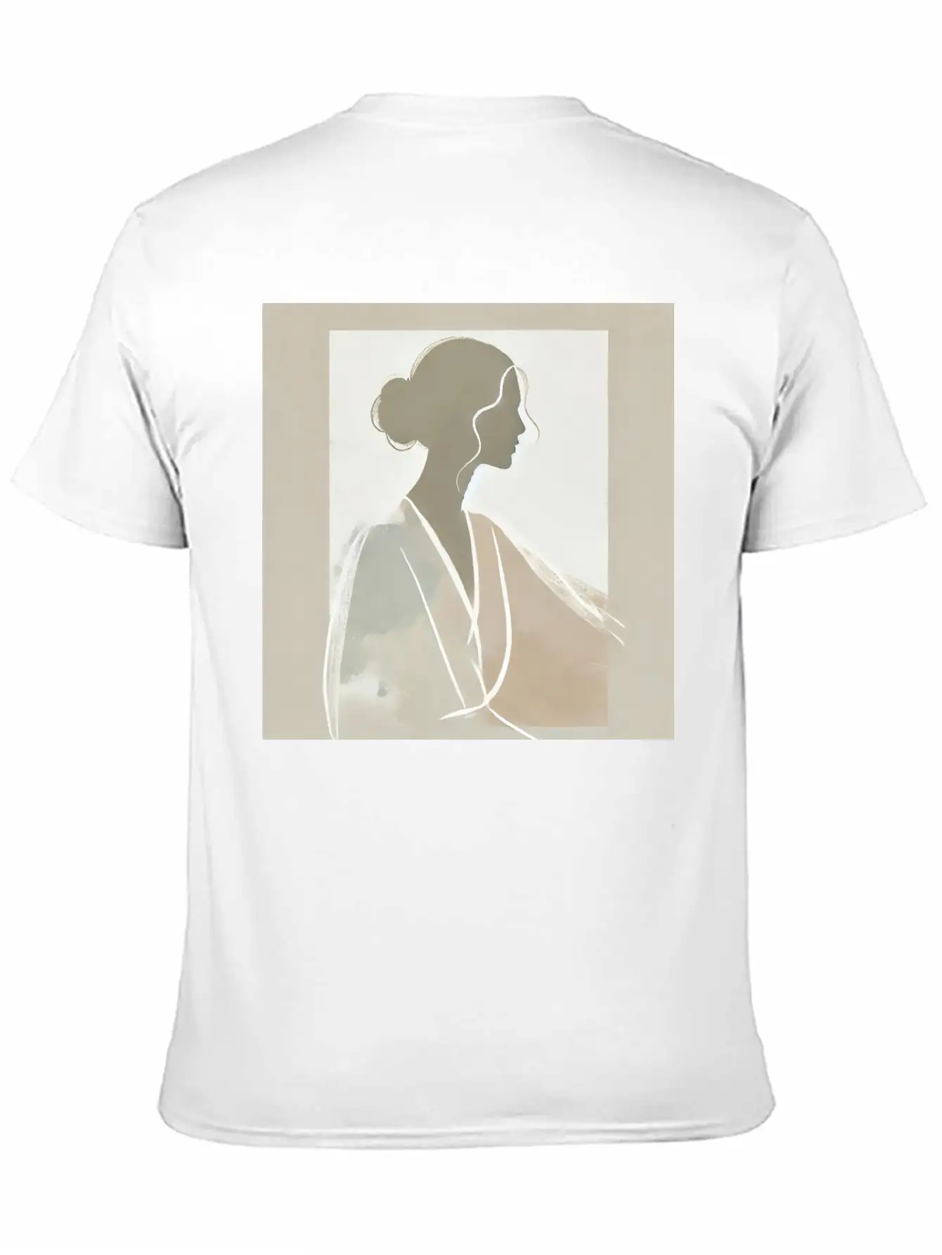 Oil Paint Modern Fit Casual T-Shirt – Clean And Versatile Design