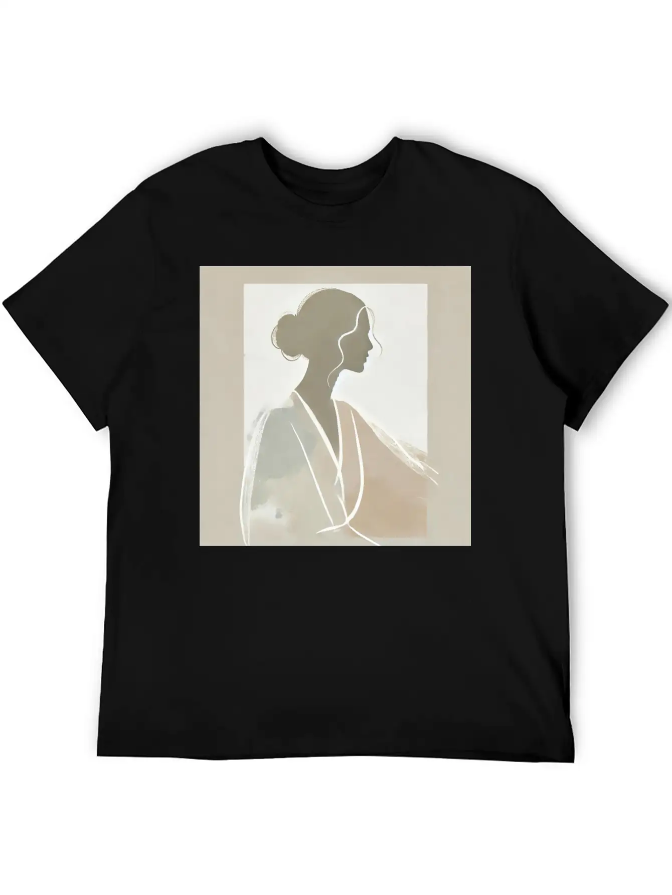 Oil Paint Modern Fit Casual T-Shirt – Clean And Versatile Design