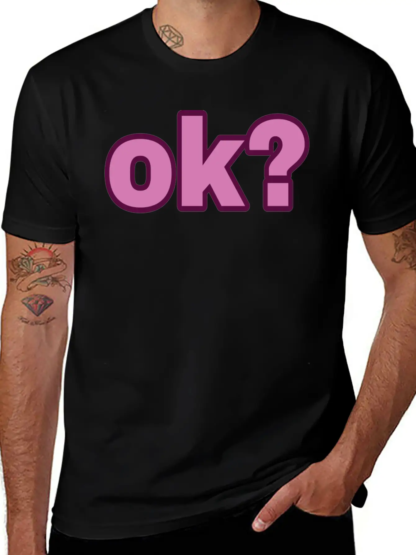 Ok Are You Alright Unisex Casual T-Shirt – Clean Design For Daily Comfort