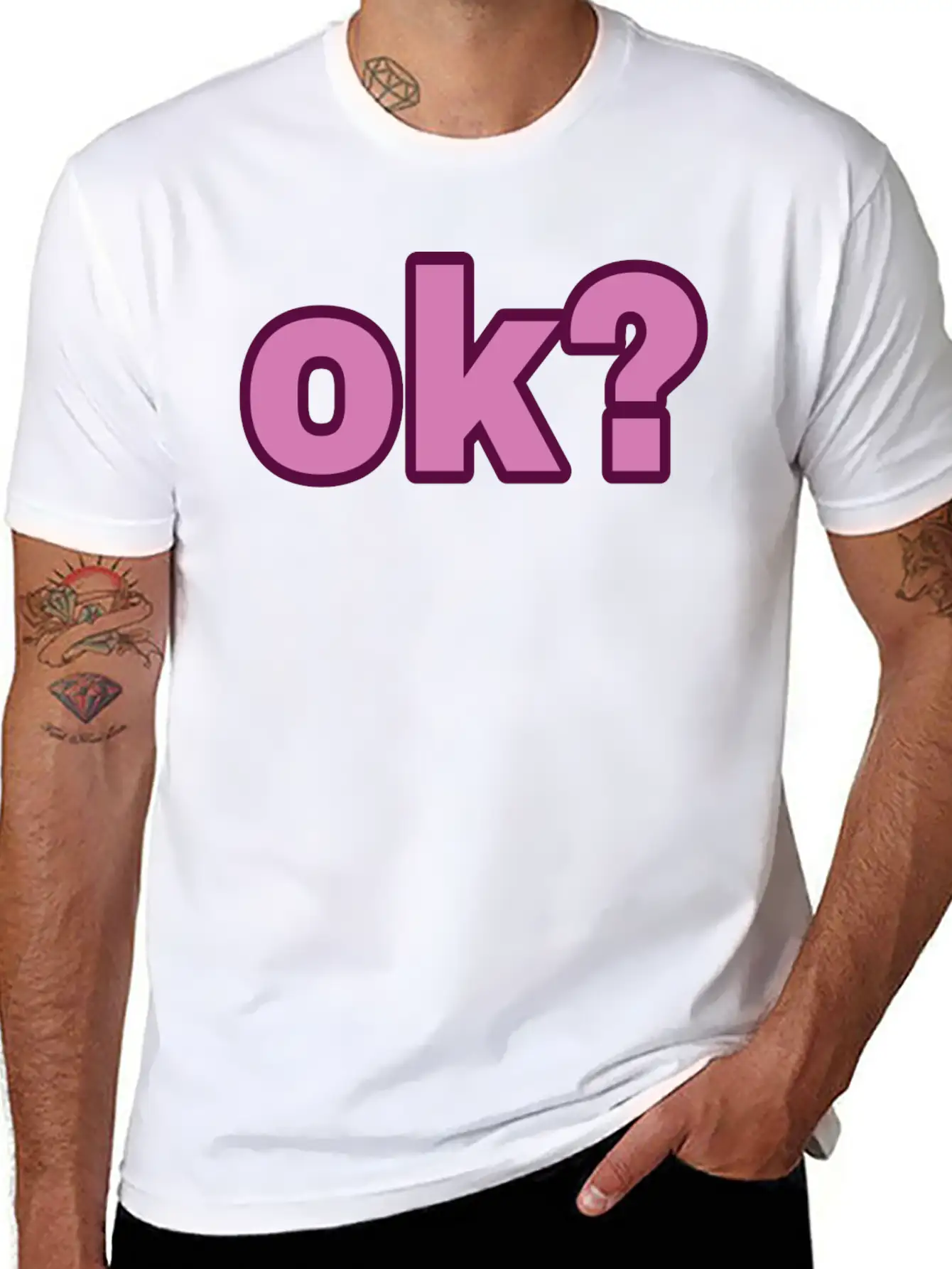 Ok Are You Alright Unisex Casual T-Shirt – Clean Design For Daily Comfort
