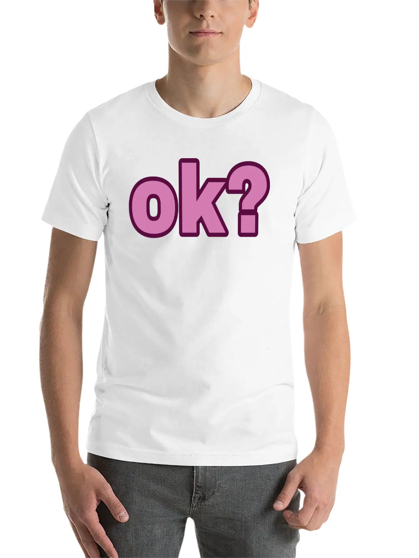 Ok Are You Alright Unisex Casual T-Shirt – Clean Design For Daily Comfort