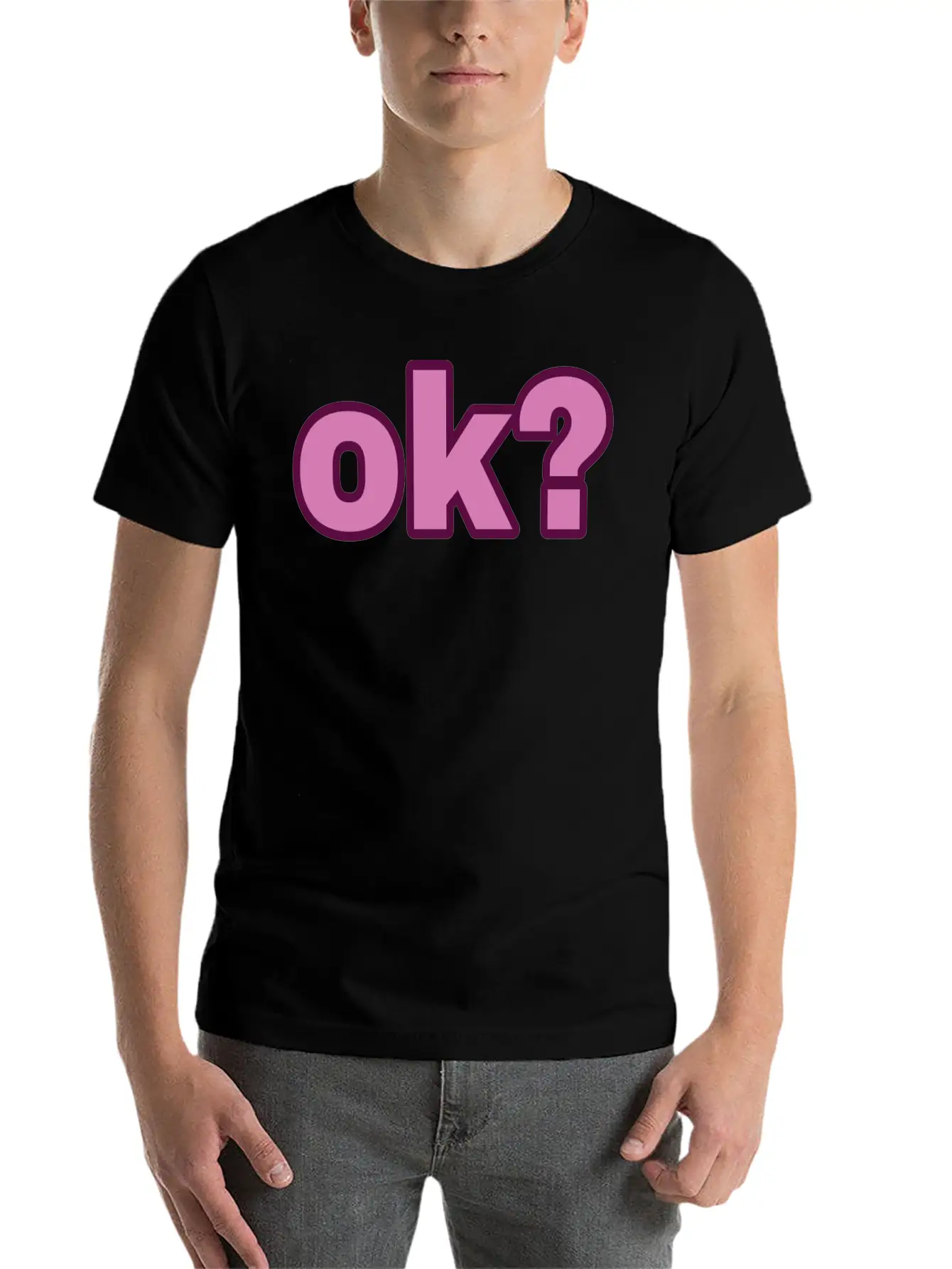 Ok Are You Alright Unisex Casual T-Shirt – Clean Design For Daily Comfort