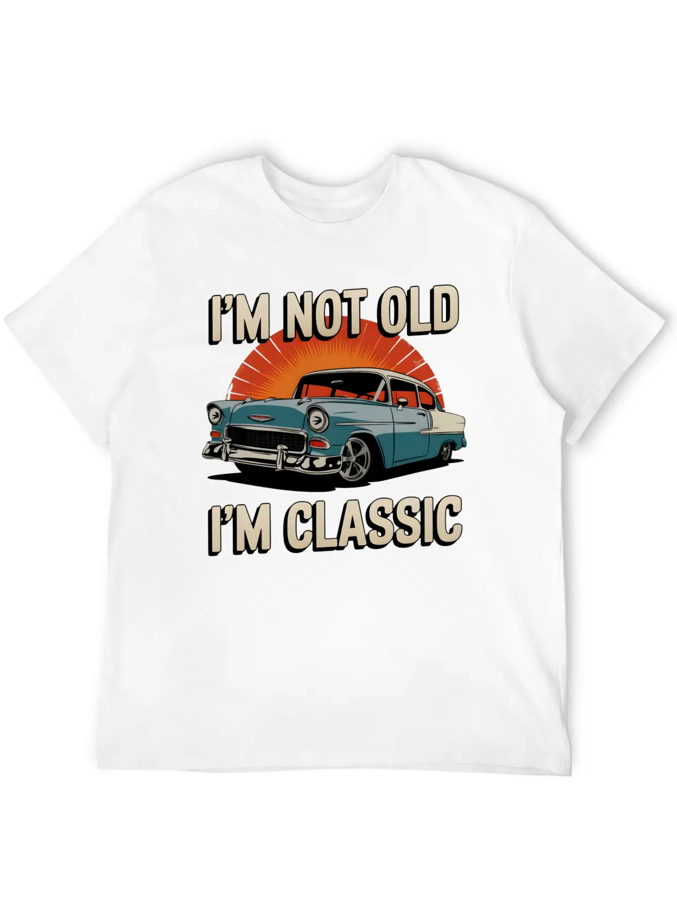 Old Car Classic Vintage Soft Cotton Short Sleeve Tee – Unisex Wardrobe Staple