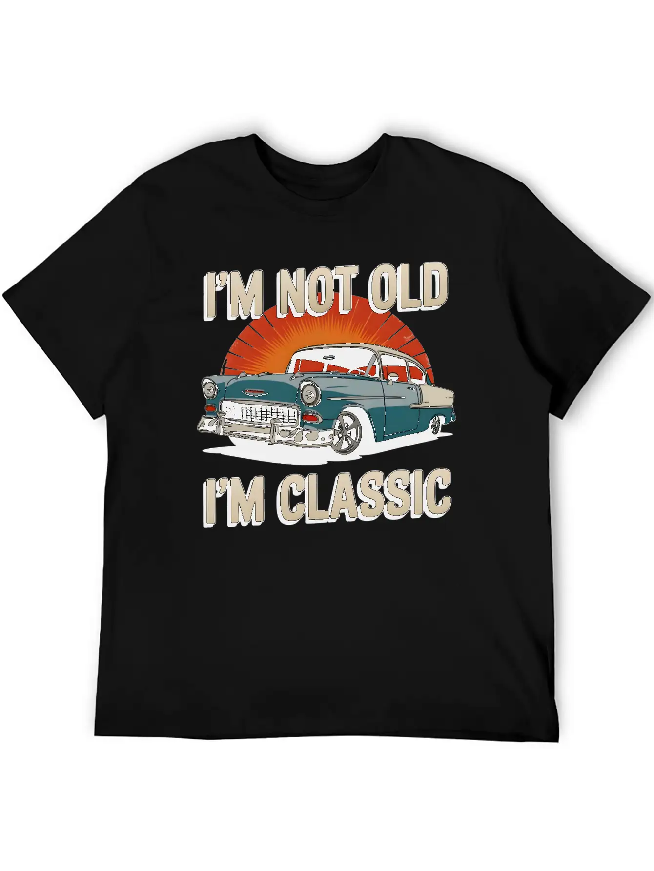 Old Car Classic Vintage Soft Cotton Short Sleeve Tee – Unisex Wardrobe Staple