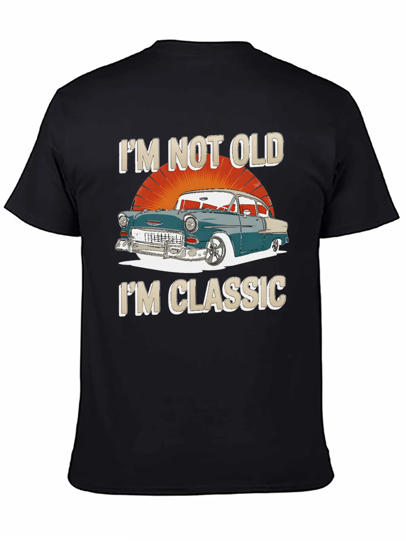 Old Car Classic Vintage Soft Cotton Short Sleeve Tee – Unisex Wardrobe Staple