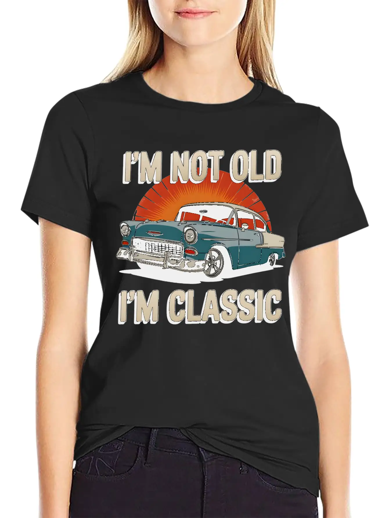 Old Car Classic Vintage Soft Cotton Short Sleeve Tee – Unisex Wardrobe Staple