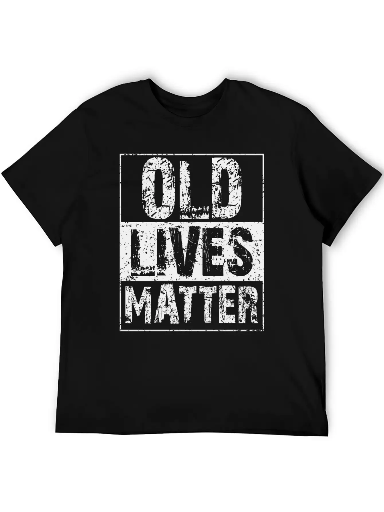 Old Lives Matter - Birthday Saying 40th 50th 60th Basic Graphic T-Shirt – Daily Comfort In Soft Cotton