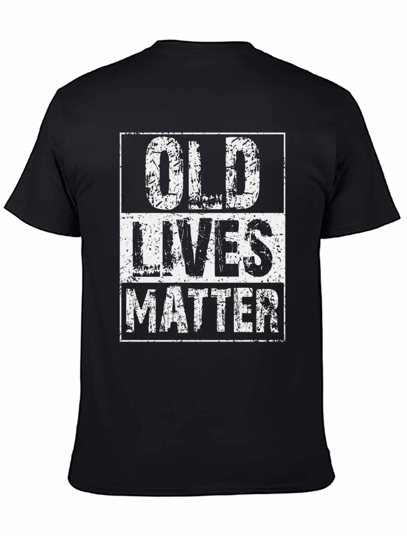 Old Lives Matter - Birthday Saying 40th 50th 60th Basic Graphic T-Shirt – Daily Comfort In Soft Cotton