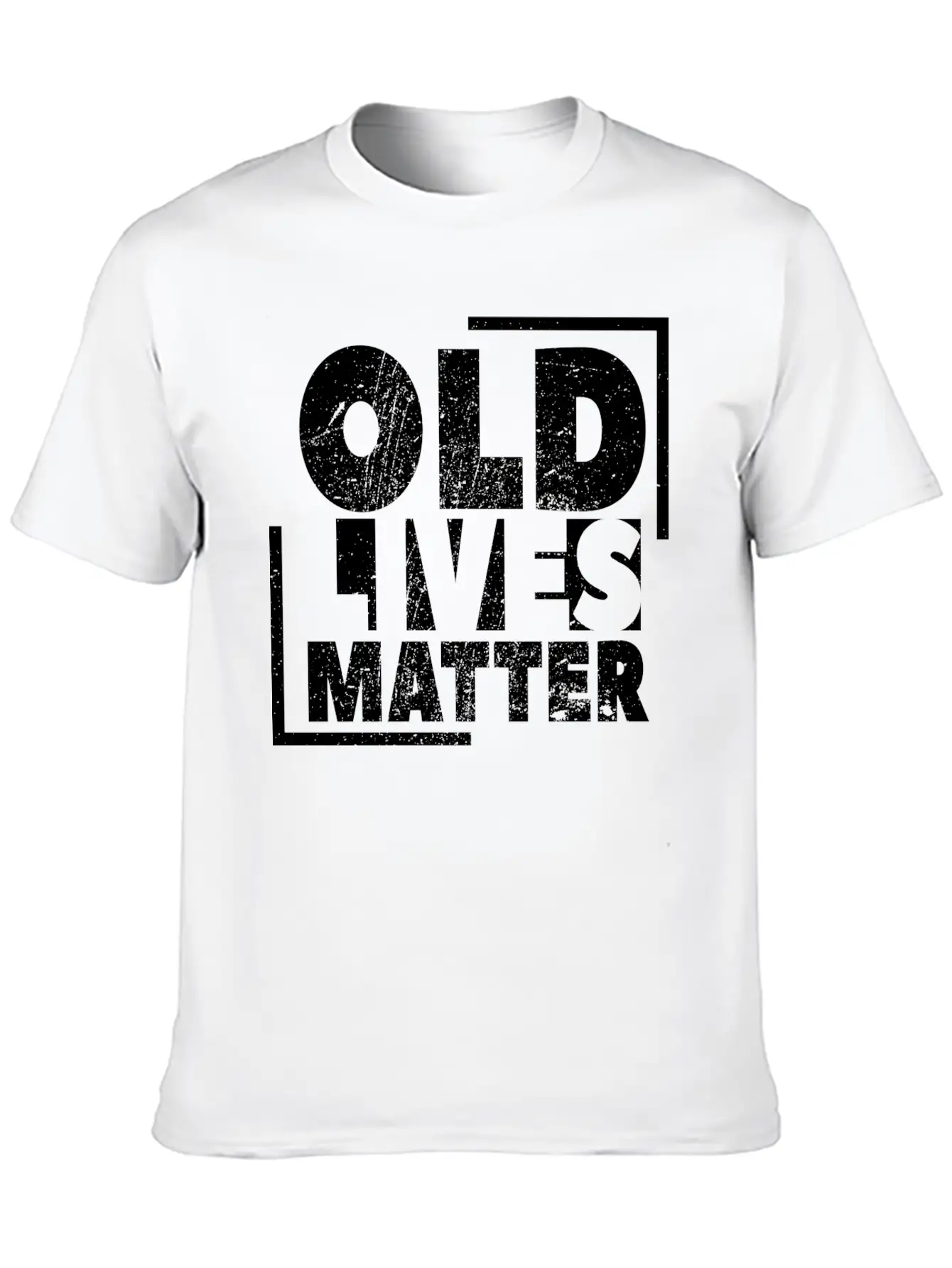 Old Lives Matter - Grandpa Grandma Old Pension Lightweight Cotton T-Shirt – Daily Comfort Graphic Shirt