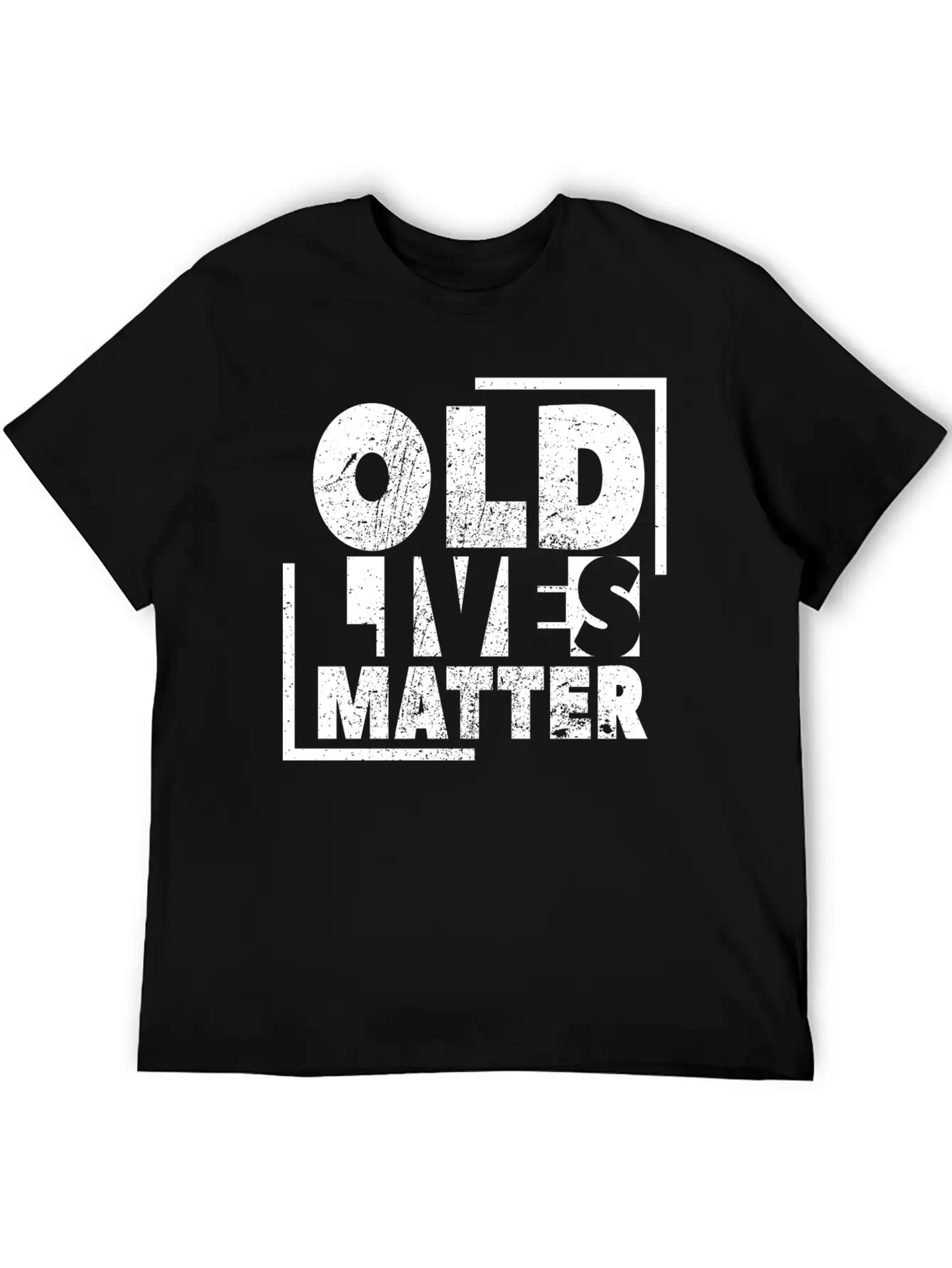 Old Lives Matter - Grandpa Grandma Old Pension Lightweight Cotton T-Shirt – Daily Comfort Graphic Shirt