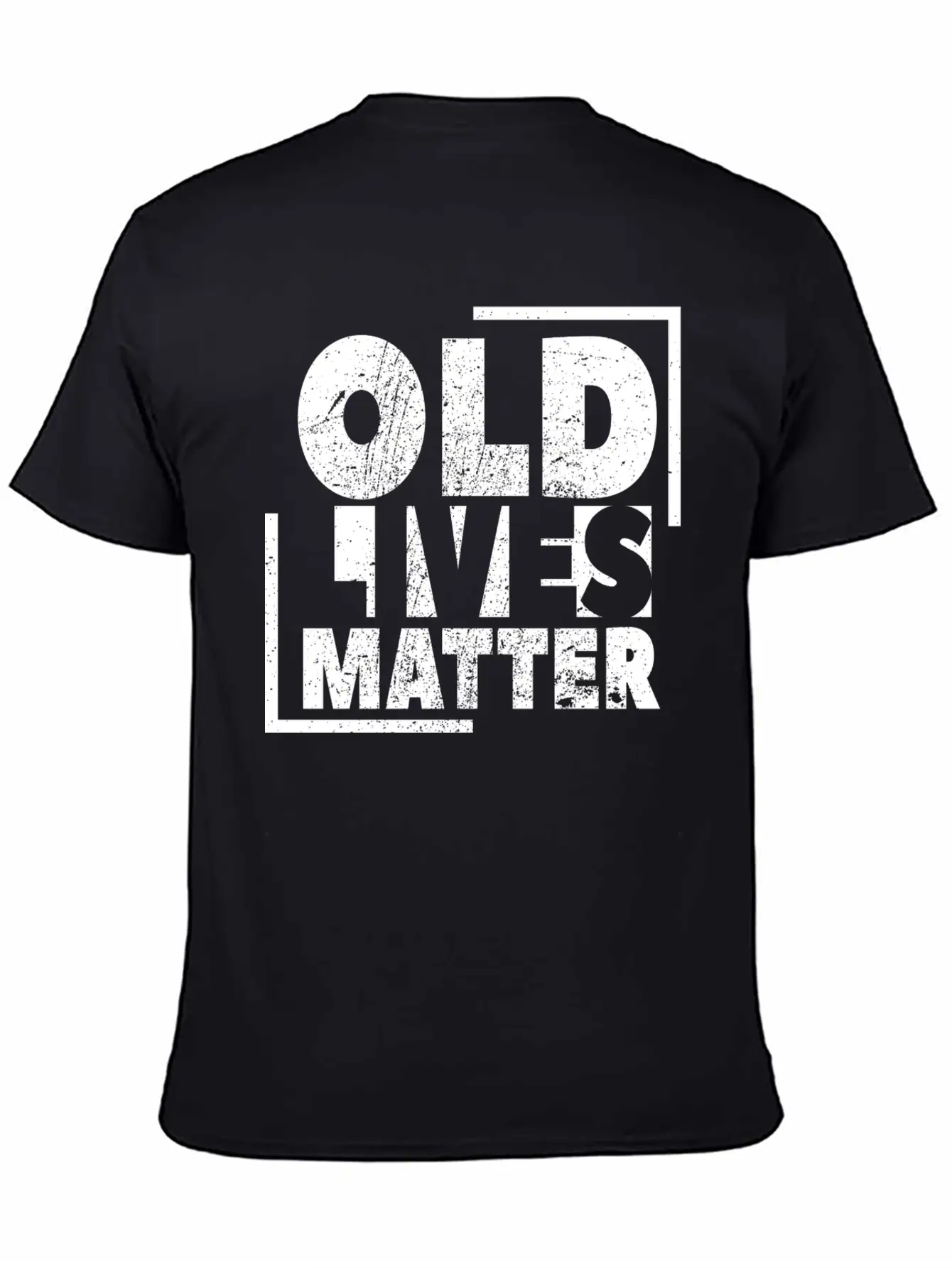 Old Lives Matter - Grandpa Grandma Old Pension Lightweight Cotton T-Shirt – Daily Comfort Graphic Shirt