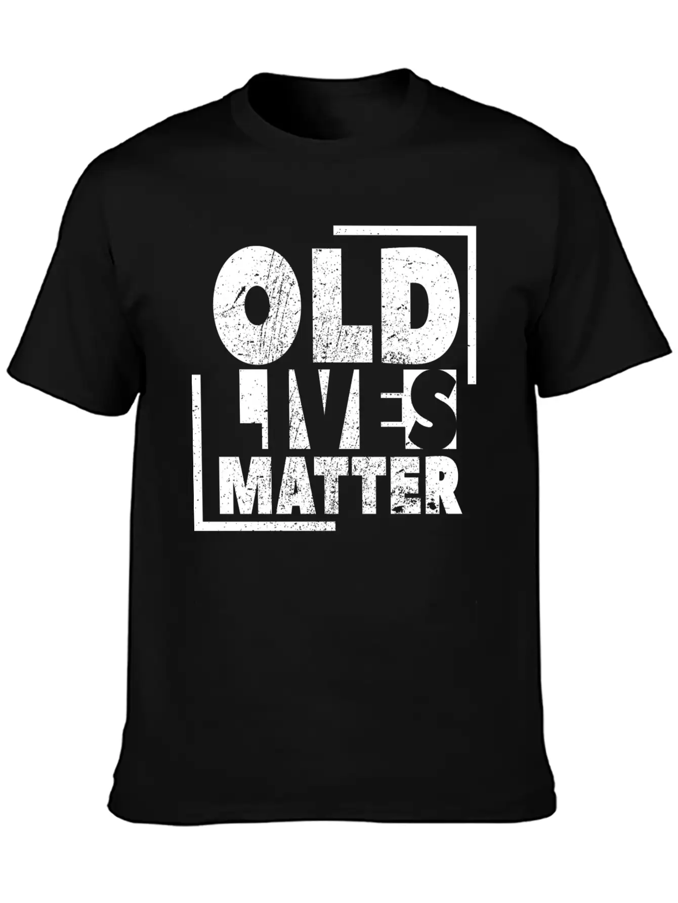 Old Lives Matter - Grandpa Grandma Old Pension Lightweight Cotton T-Shirt – Daily Comfort Graphic Shirt
