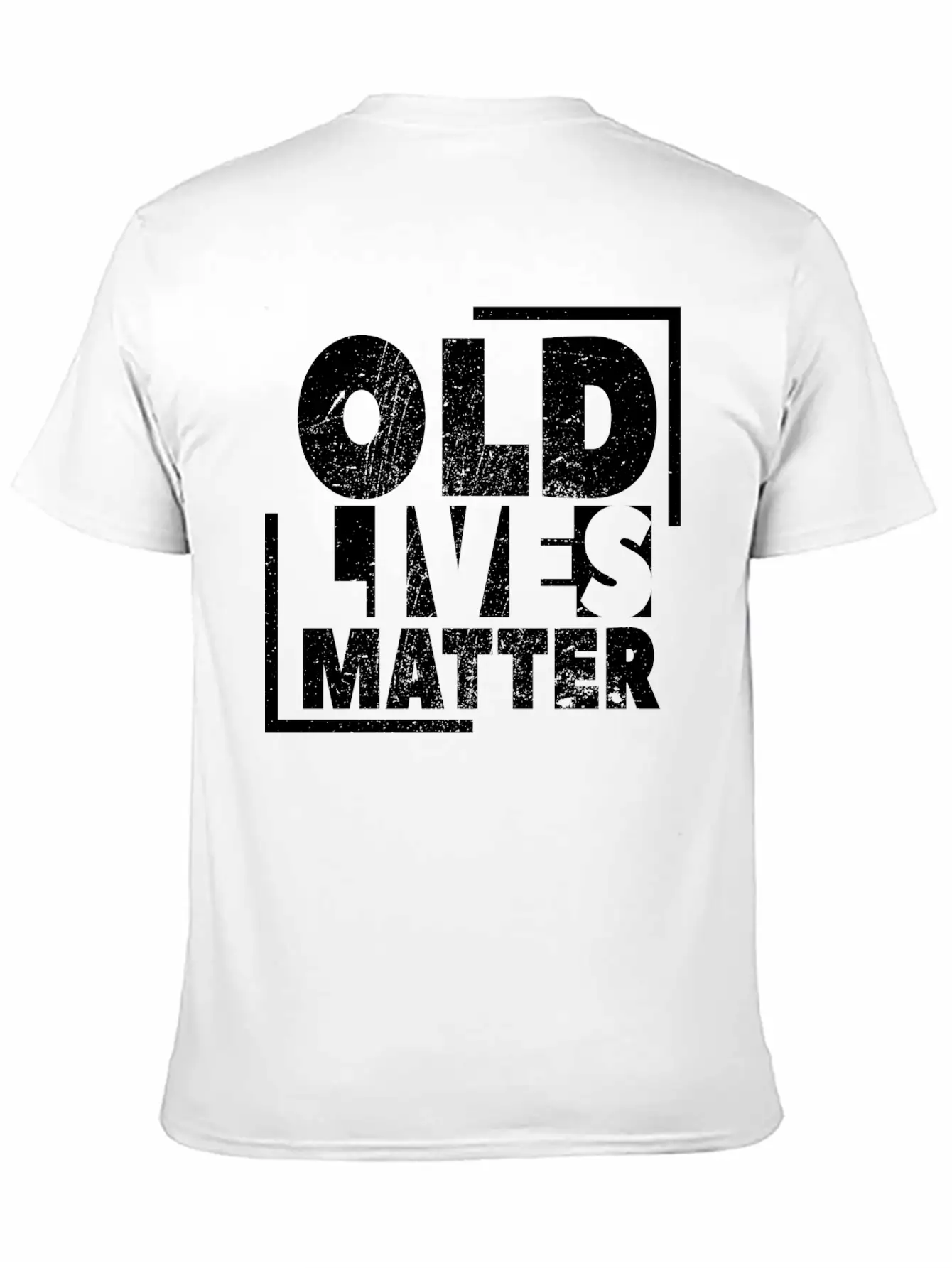 Old Lives Matter - Grandpa Grandma Old Pension Lightweight Cotton T-Shirt – Daily Comfort Graphic Shirt